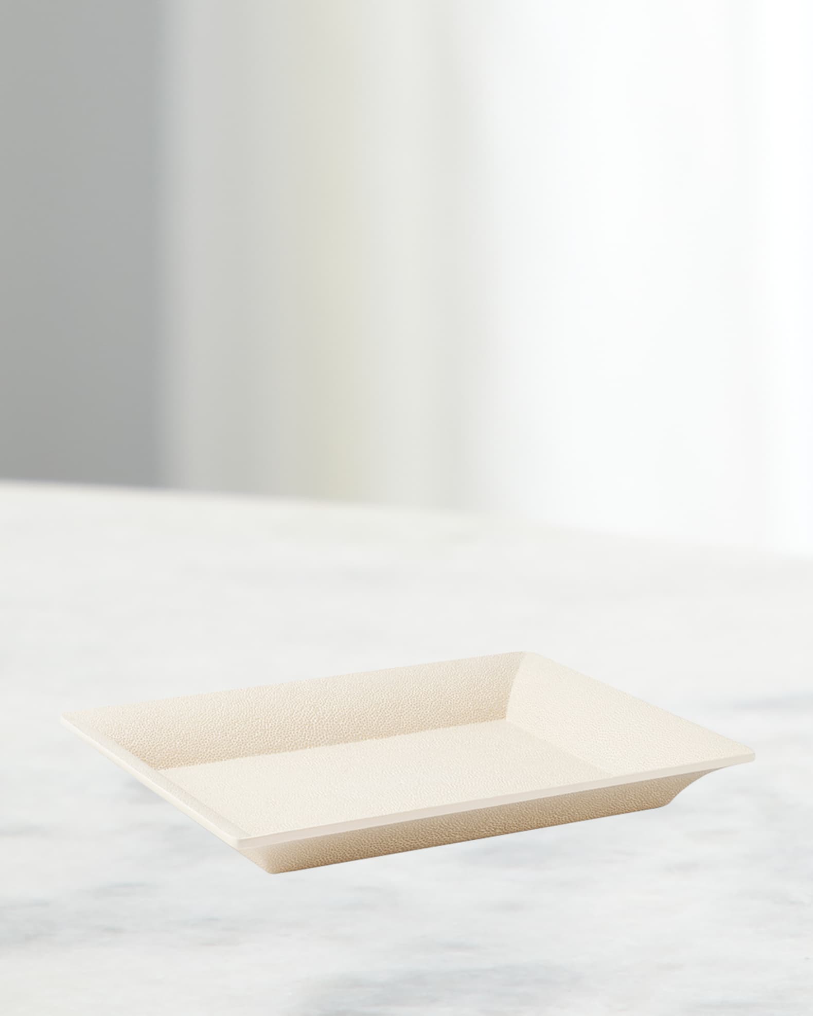 AERIN Faux Shagreen Small Tray