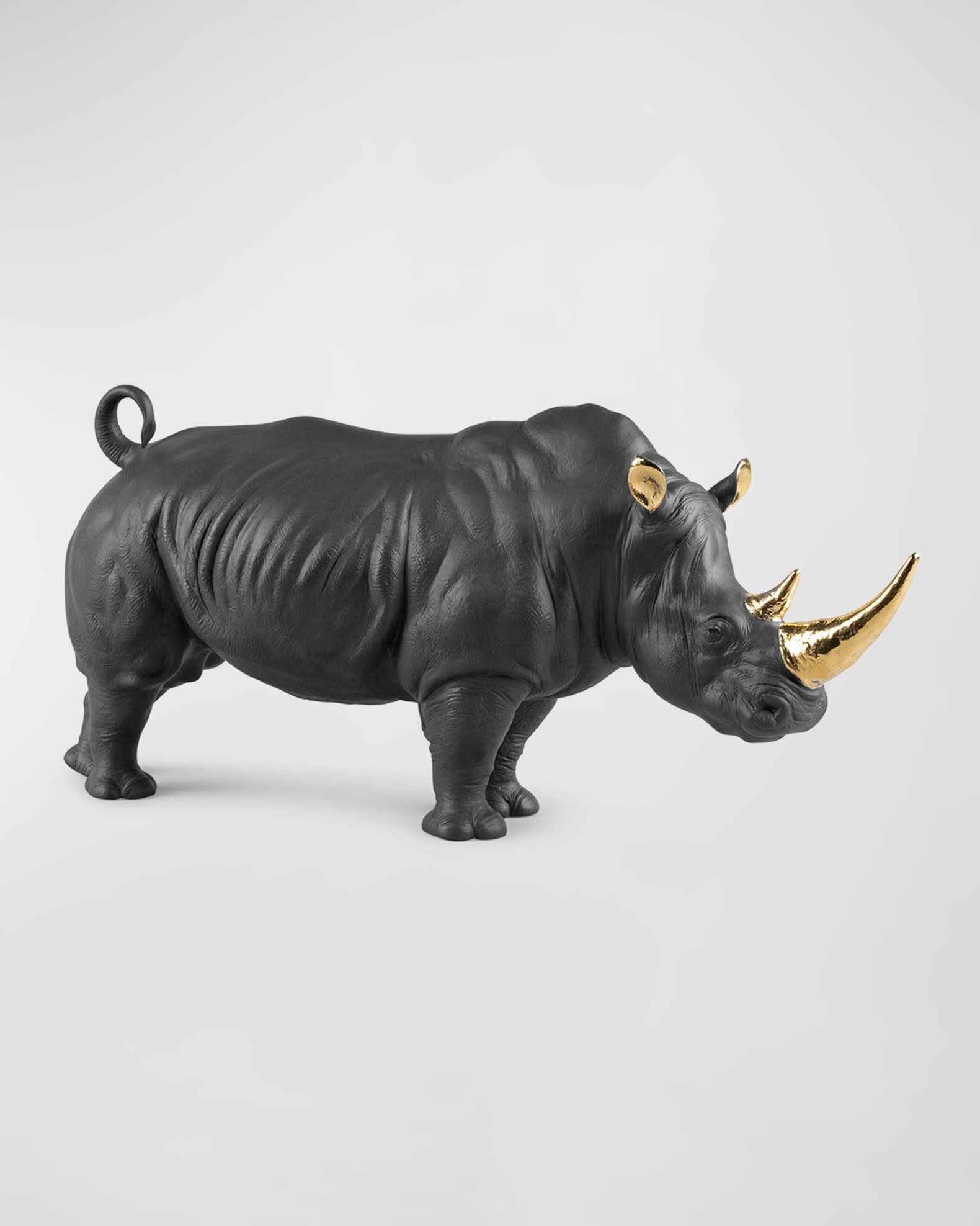 Lladro Limited Edition Rhino Sculpture