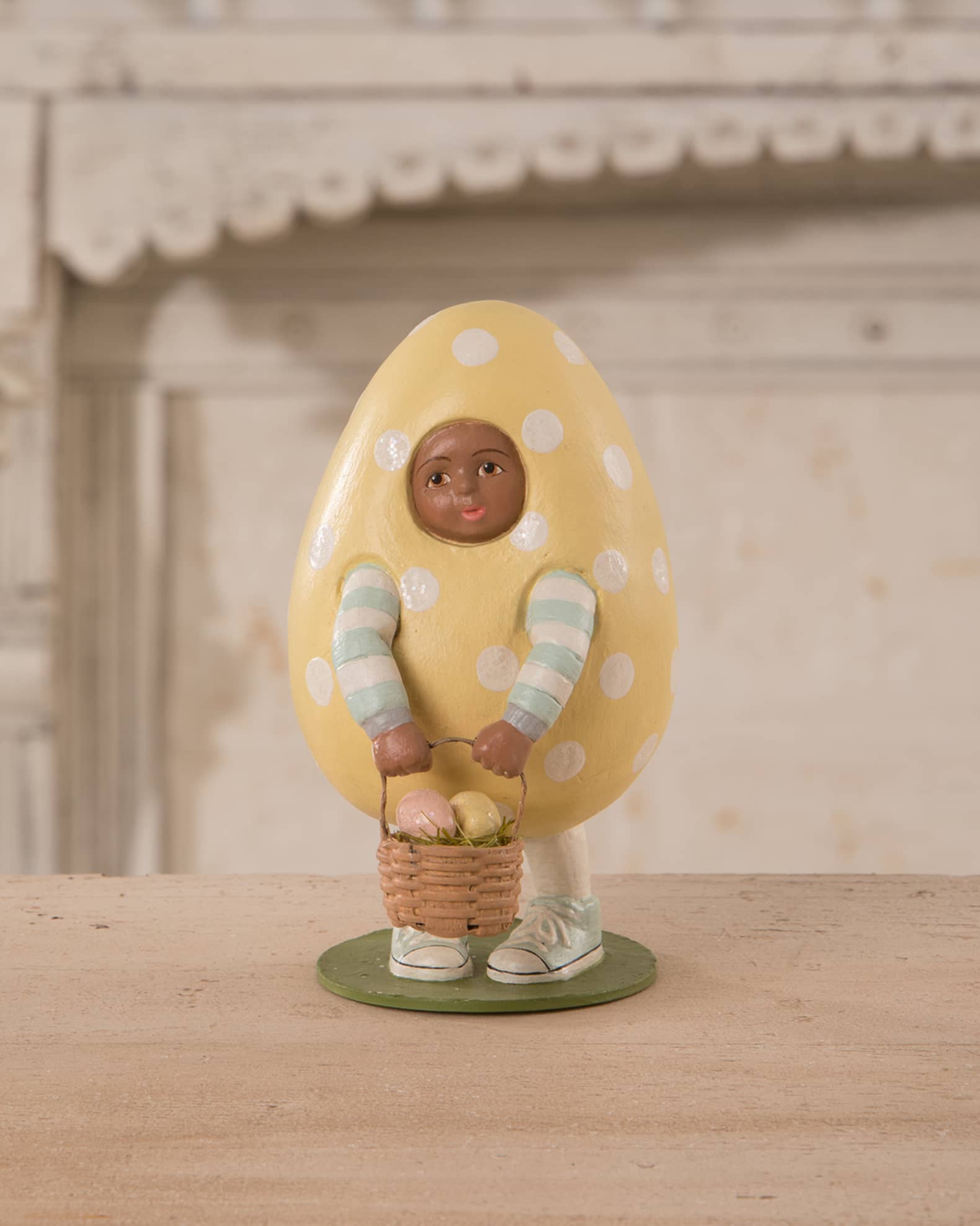 Bethany Lowe Easter Egg Drew Easter Figurine, 5"T Horchow