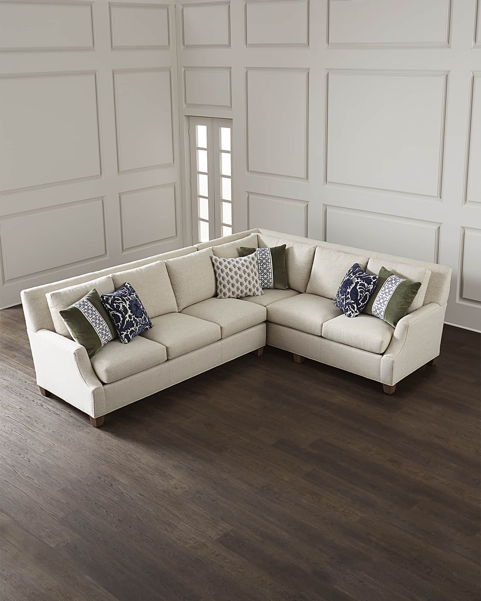Right arm hot sale sectional
