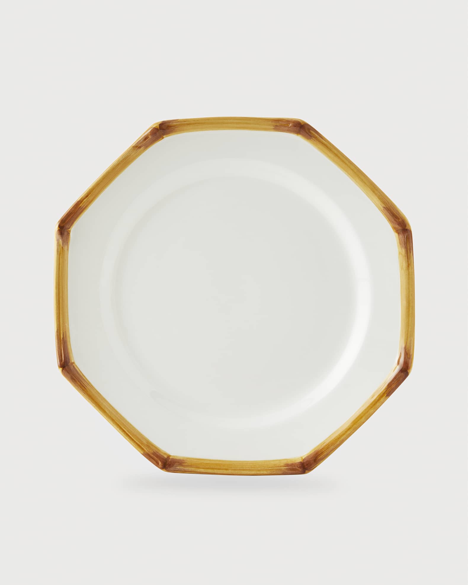 Neiman Marcus Bamboo Dinner Plate, Natural