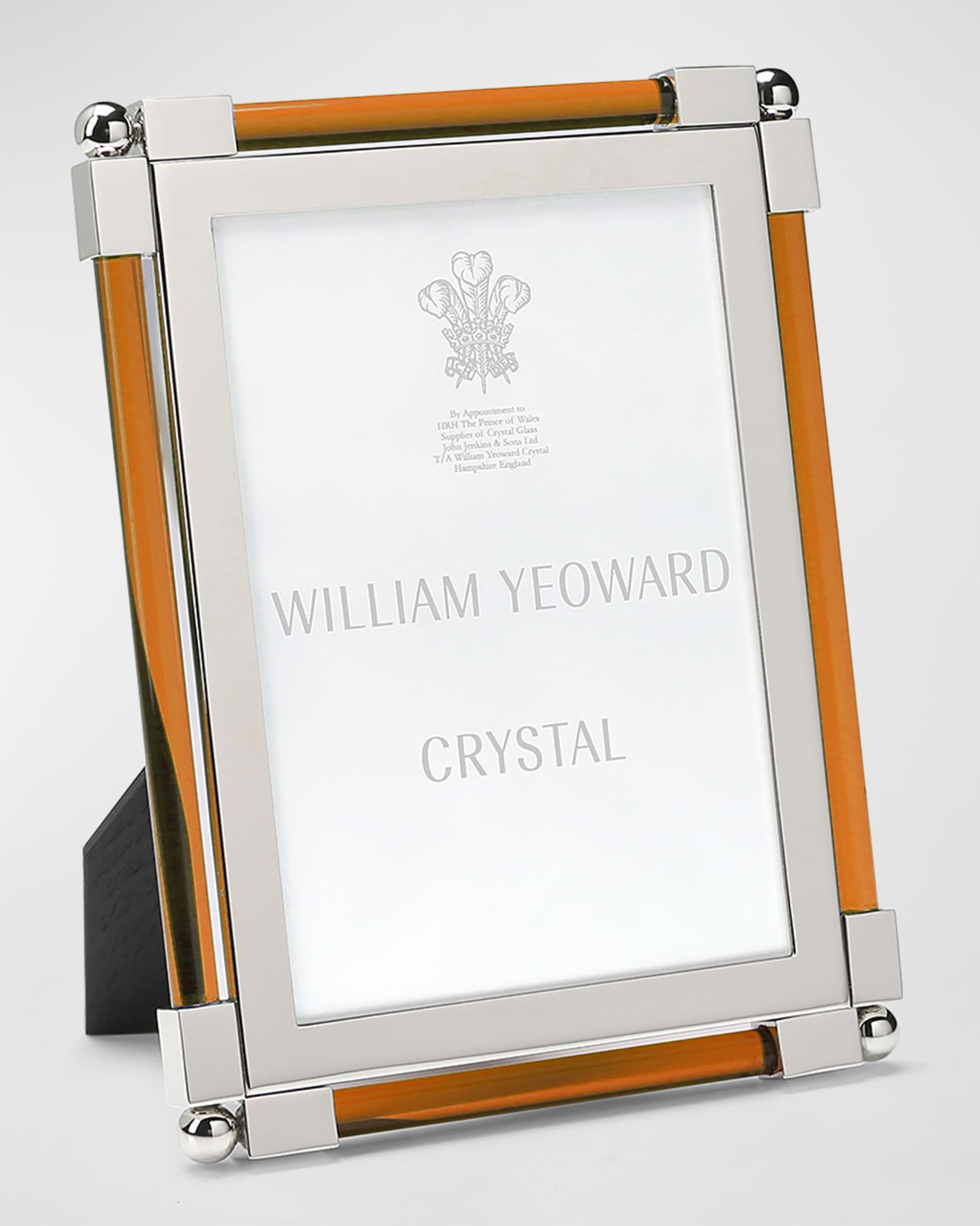 William Yeoward Crystal New Classic Amber Frame, 5 x 7 Horchow