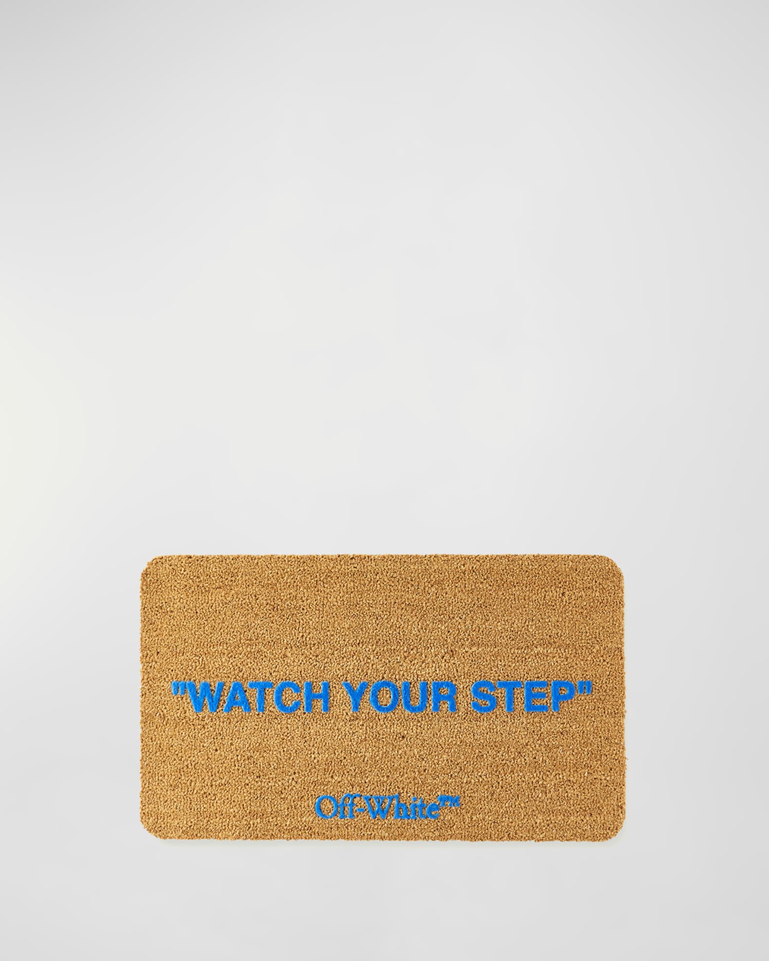 OffWhite Quotes Doormat Horchow