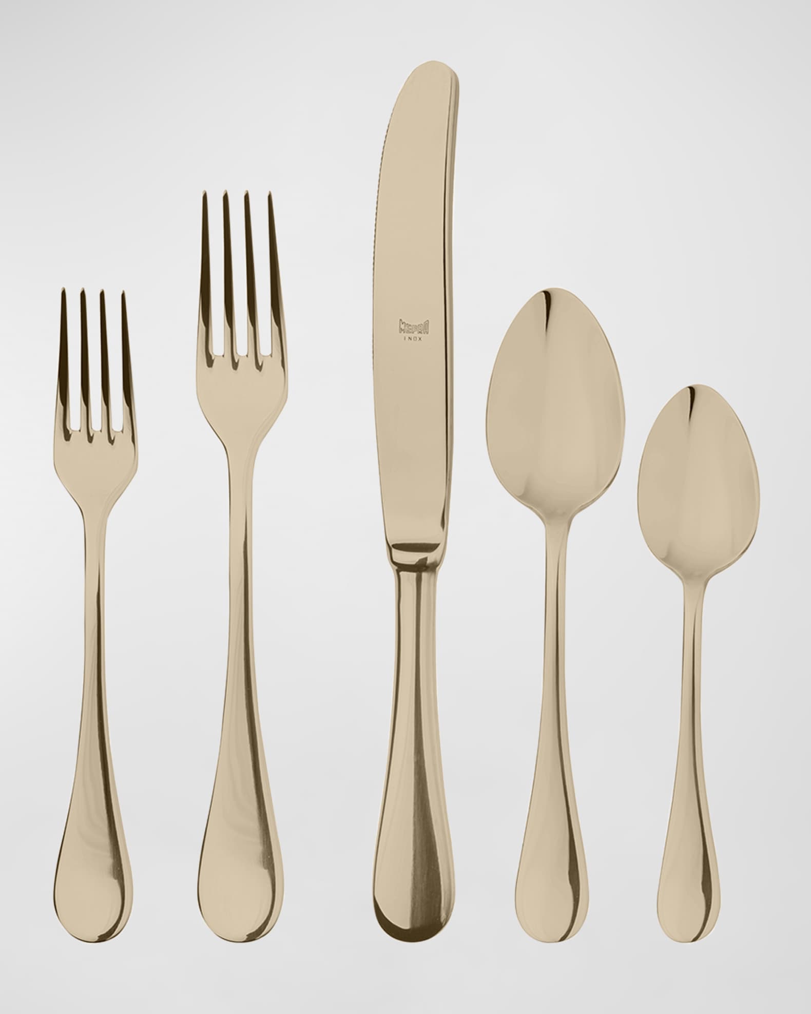 Mepra Brescia Champagne 5Piece Flatware Set Horchow