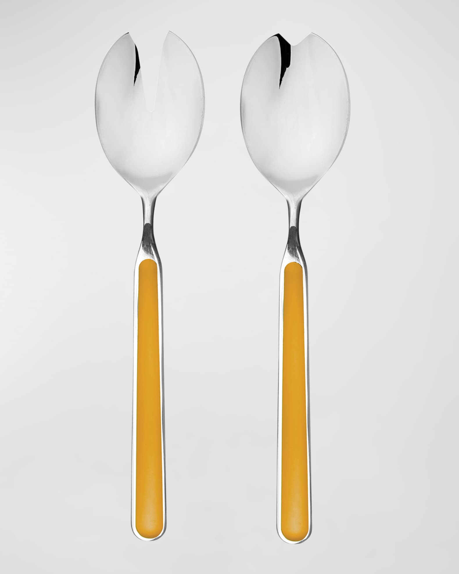 Mepra Fantasia Mustard 2-Piece Salad Serving Set