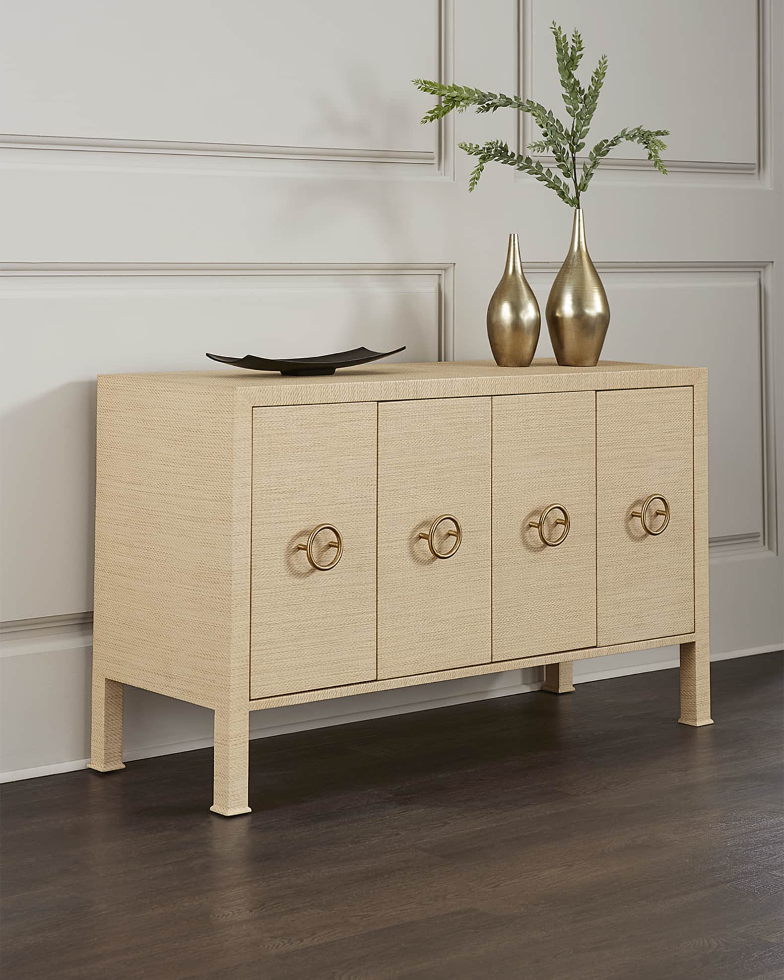 Worlds Away Meridian Four-Door Buffet 