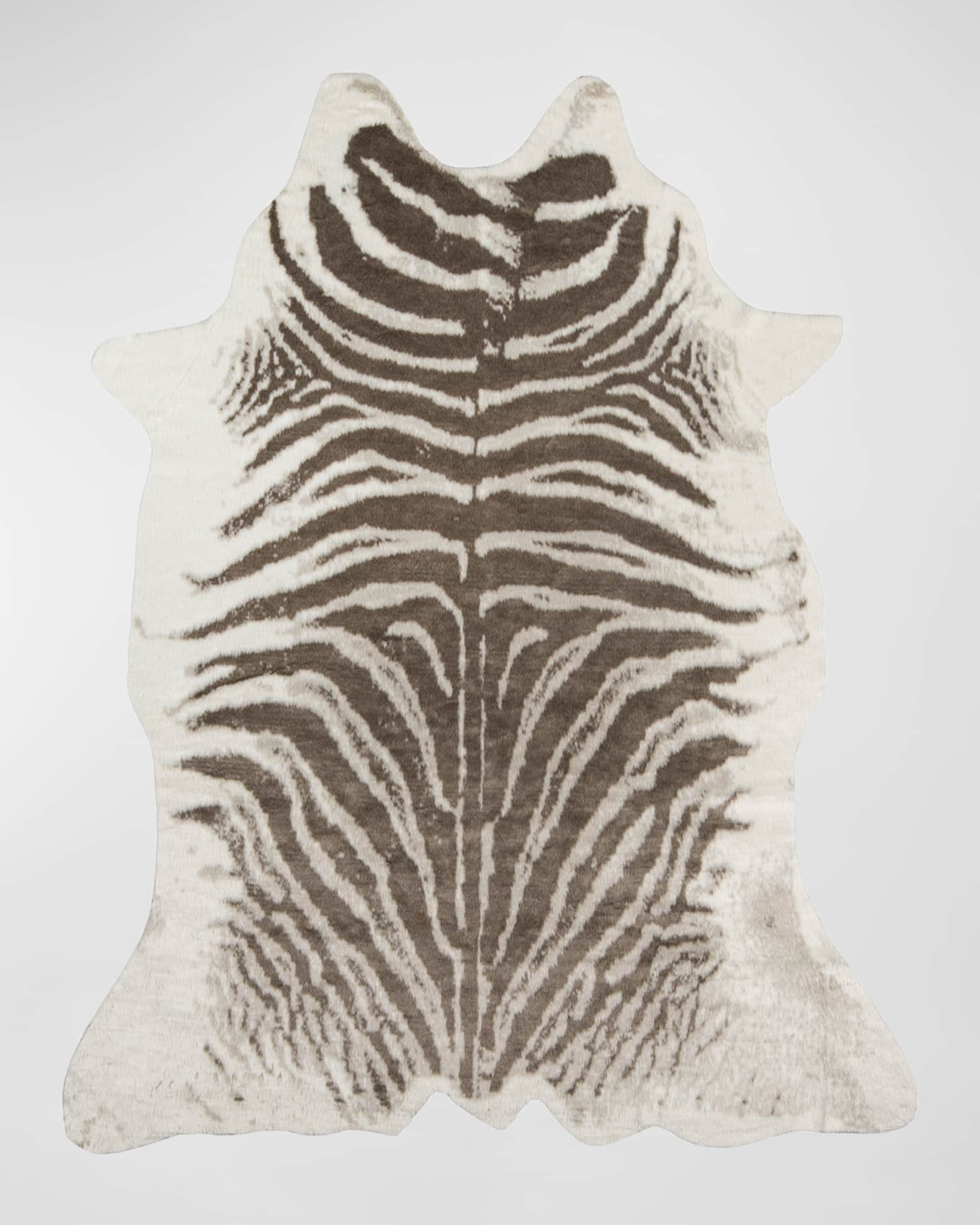 Jewel Faux Hide Rug, 5'3" x 7'10" Horchow