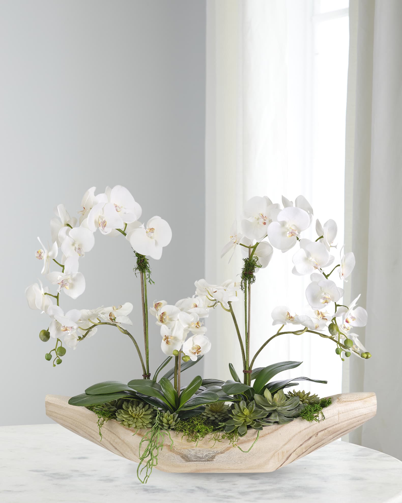 Faux orchid sale