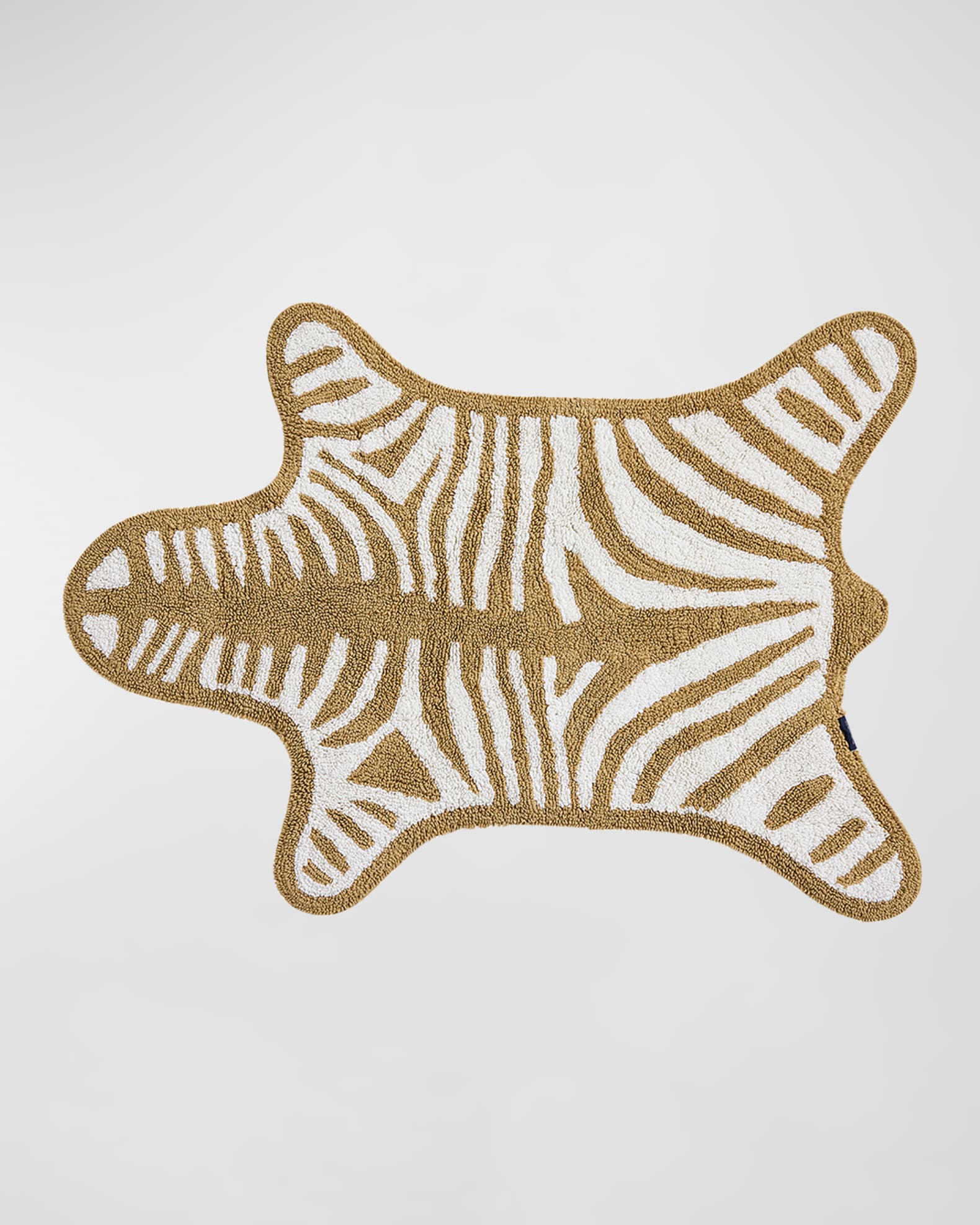 Jonathan Adler Camel Zebra Bathmat Reversible Horchow