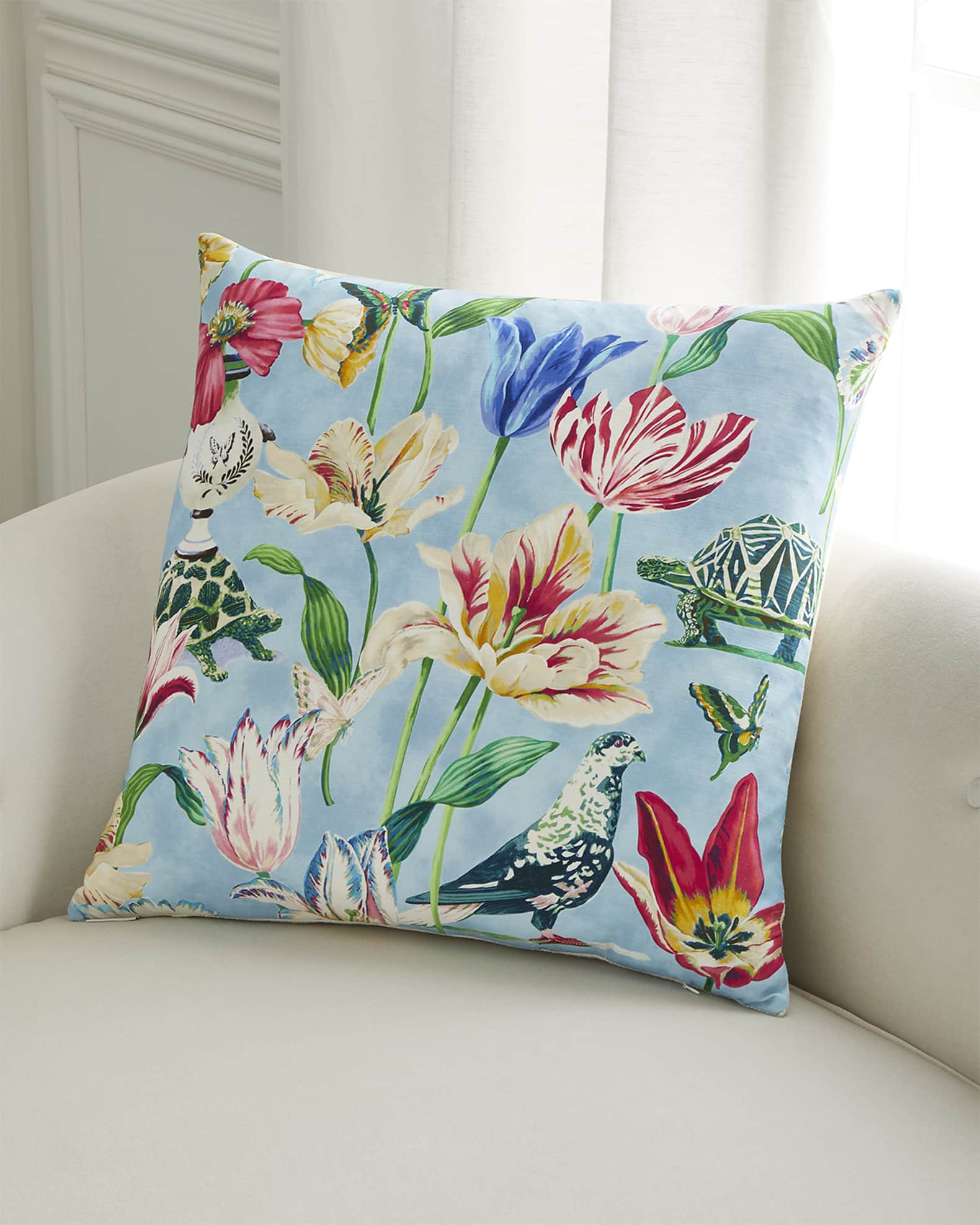 D.V. Kap Home: Luxury Throw & Accent Pillows