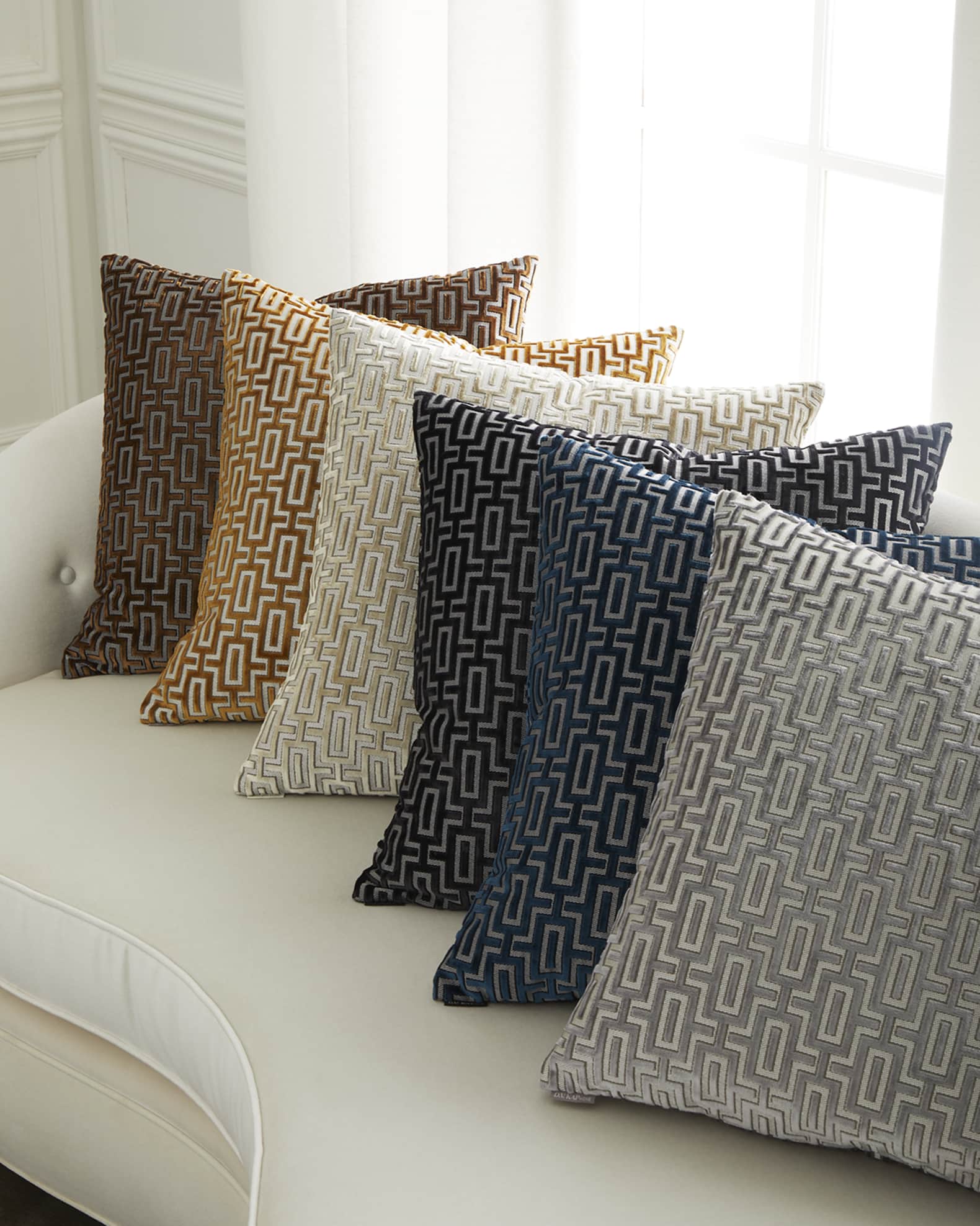 D.V. KAP Home Bergman Decorative Feather Down Pillow 24