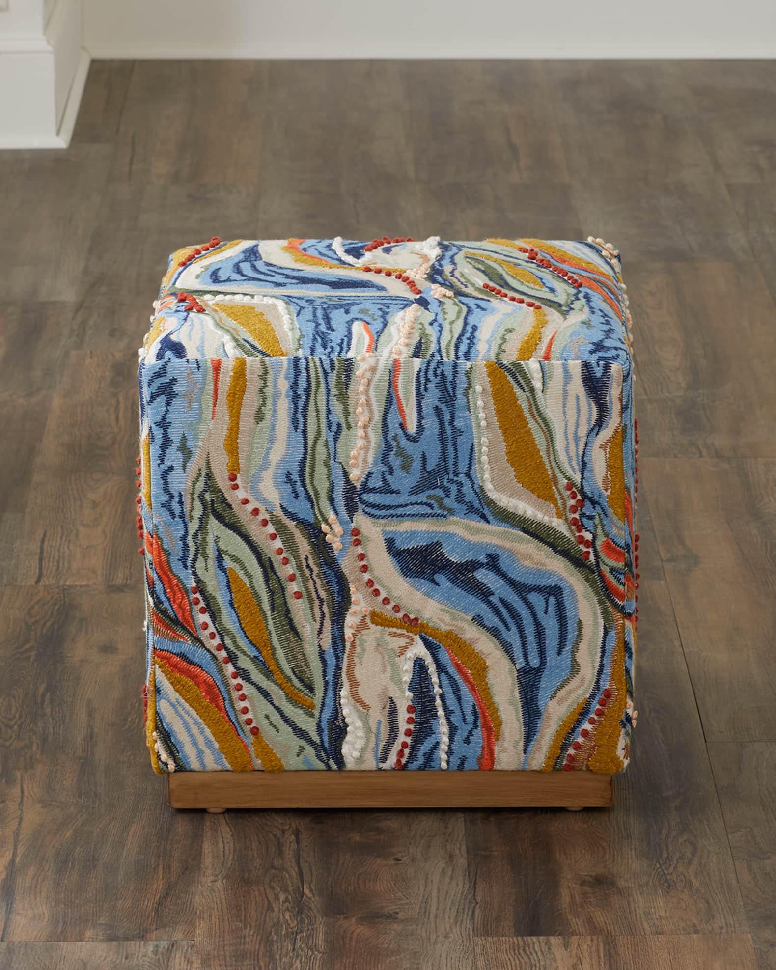 Massoud Kittie Ottoman 