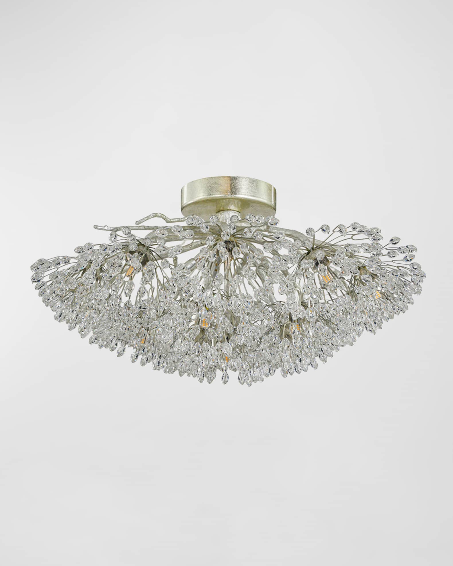 マイクラ 人気アイテム John-Richard Collection Hanasaku Flower 16-Light Flush Mount 衛生医療用品・救急用品