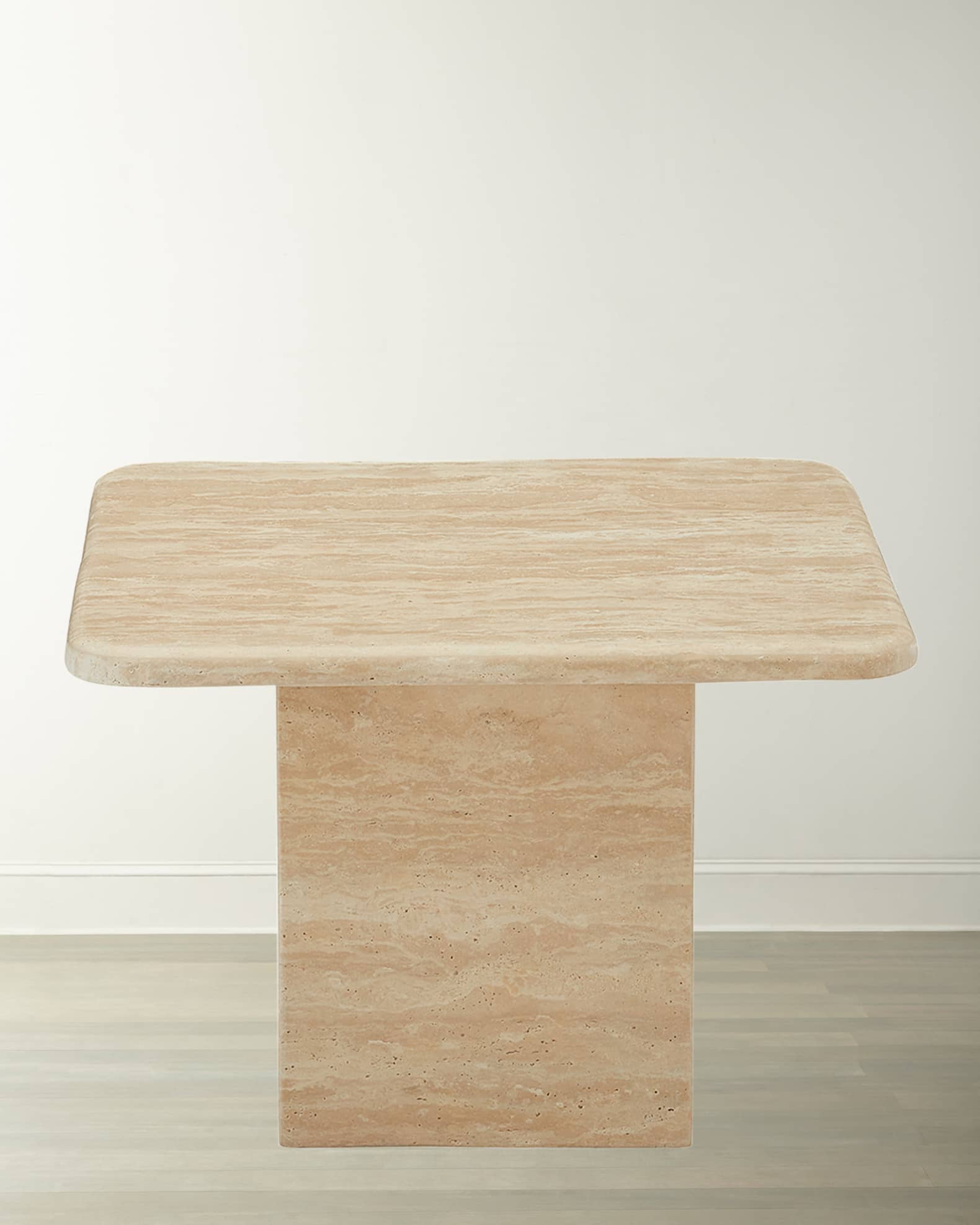 Jonathan Adler Travertine Small Nesting Table, 12.5" | Horchow