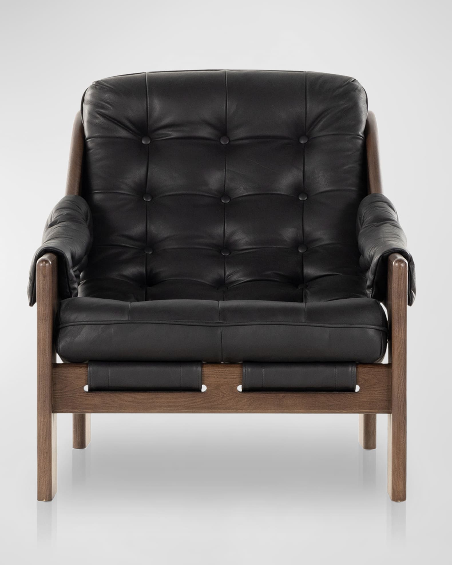 Four Hands Halston Leather Sling Chair Horchow