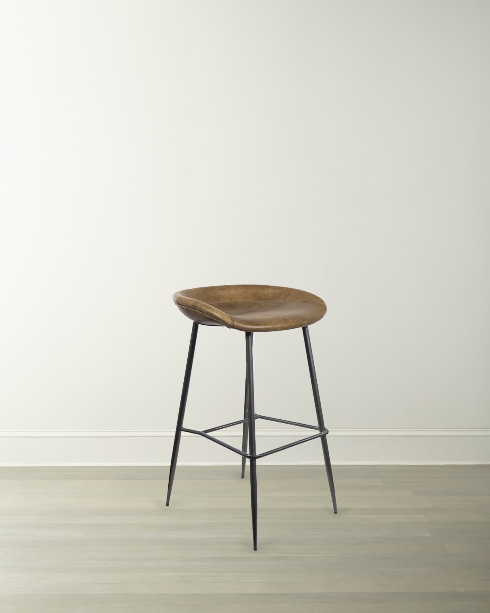 Regina Andrew Marc Leather Bar Stools, Set of 2, 29" Horchow