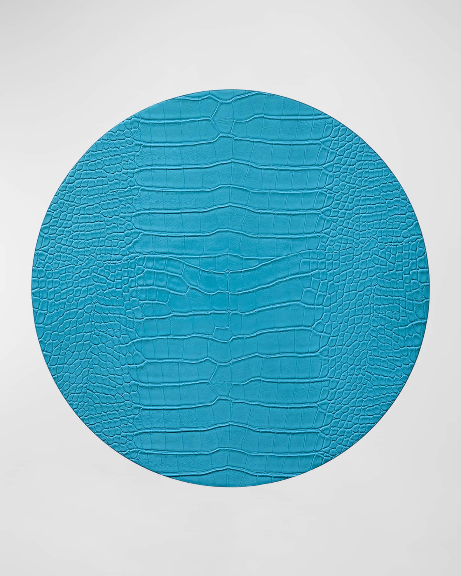 Kim Seybert CrocEmbossed Faux Leather Placemat Horchow