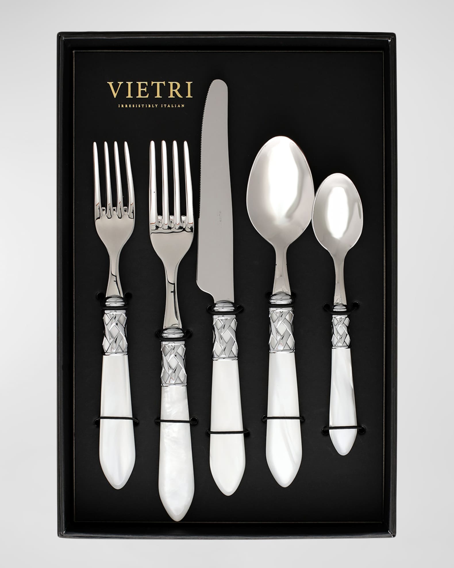 Vietri Aladdin Brilliant Five-Piece Place Setting, Set of 4