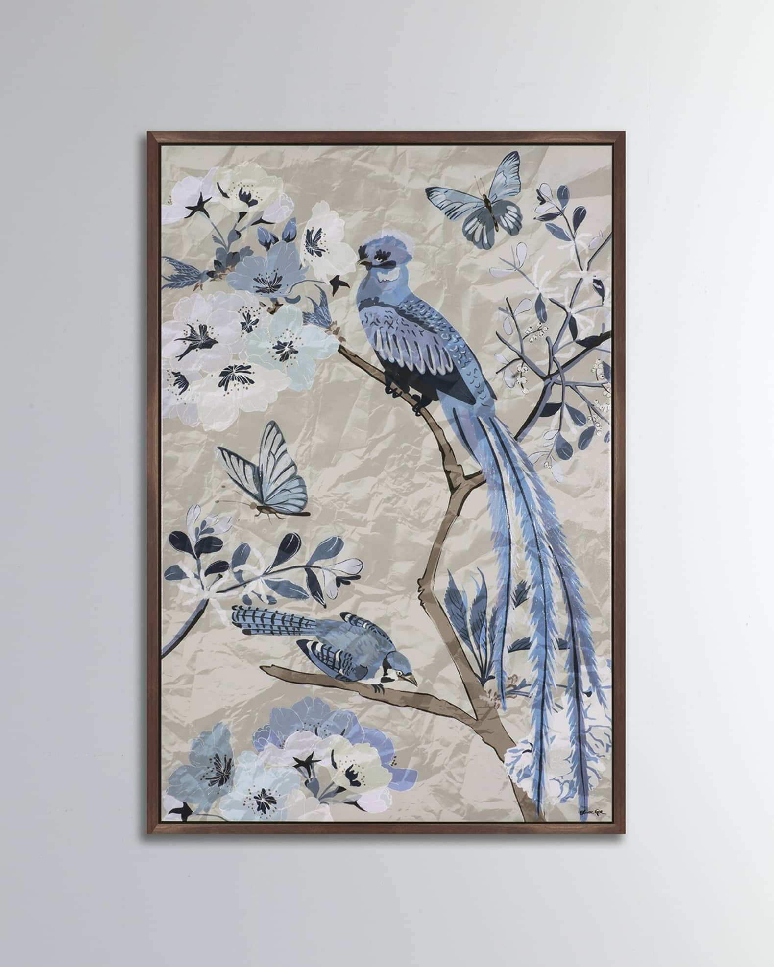 The Oliver Gal Artist Co. Birds in Blue Giclée | Horchow