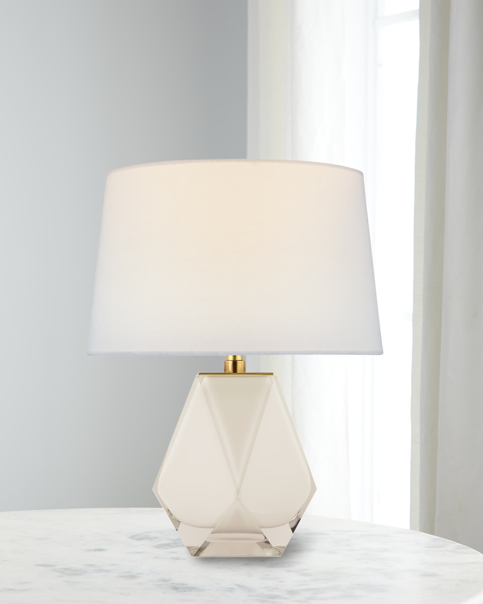 Small silver on sale lamp