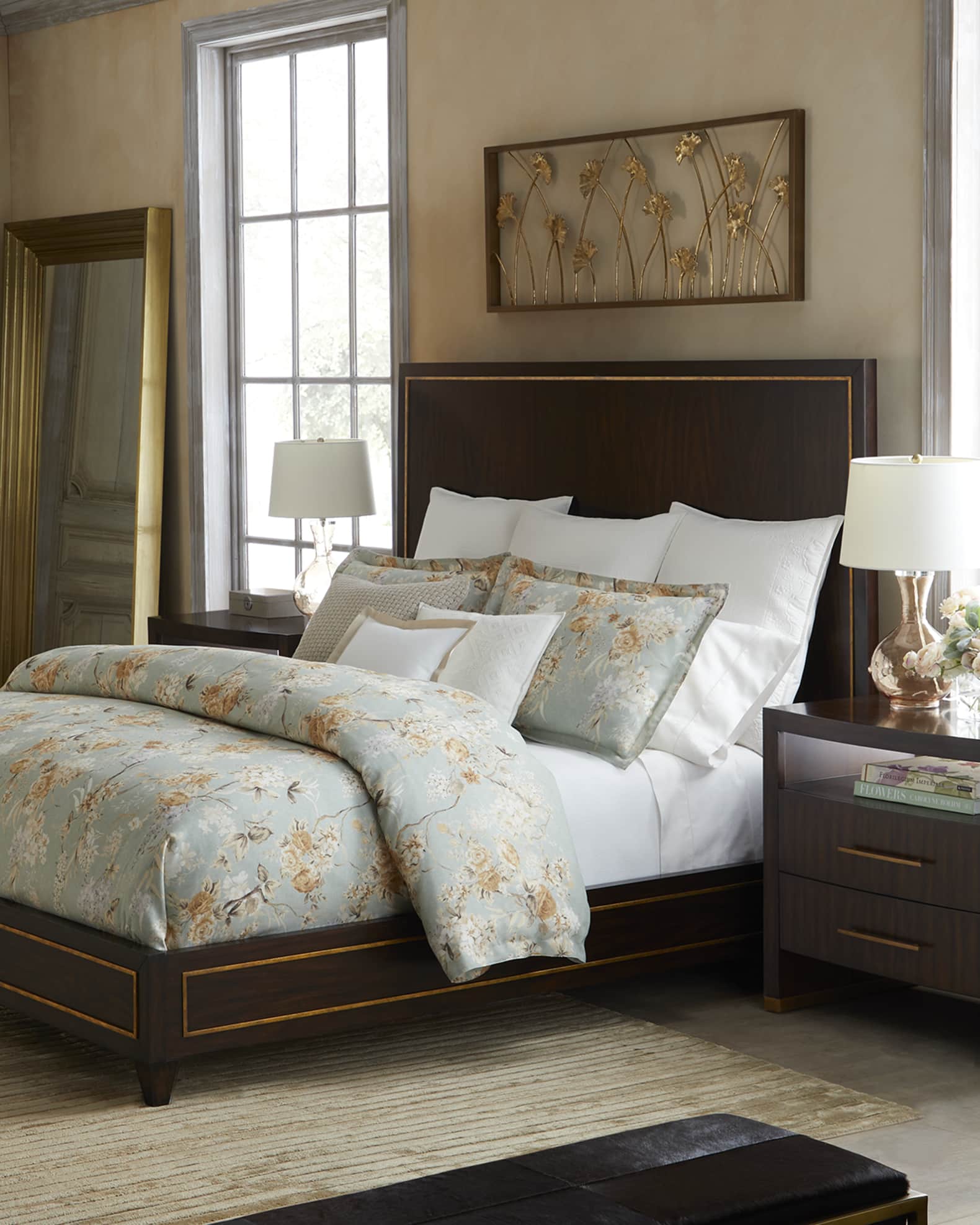 Horchow king store bed
