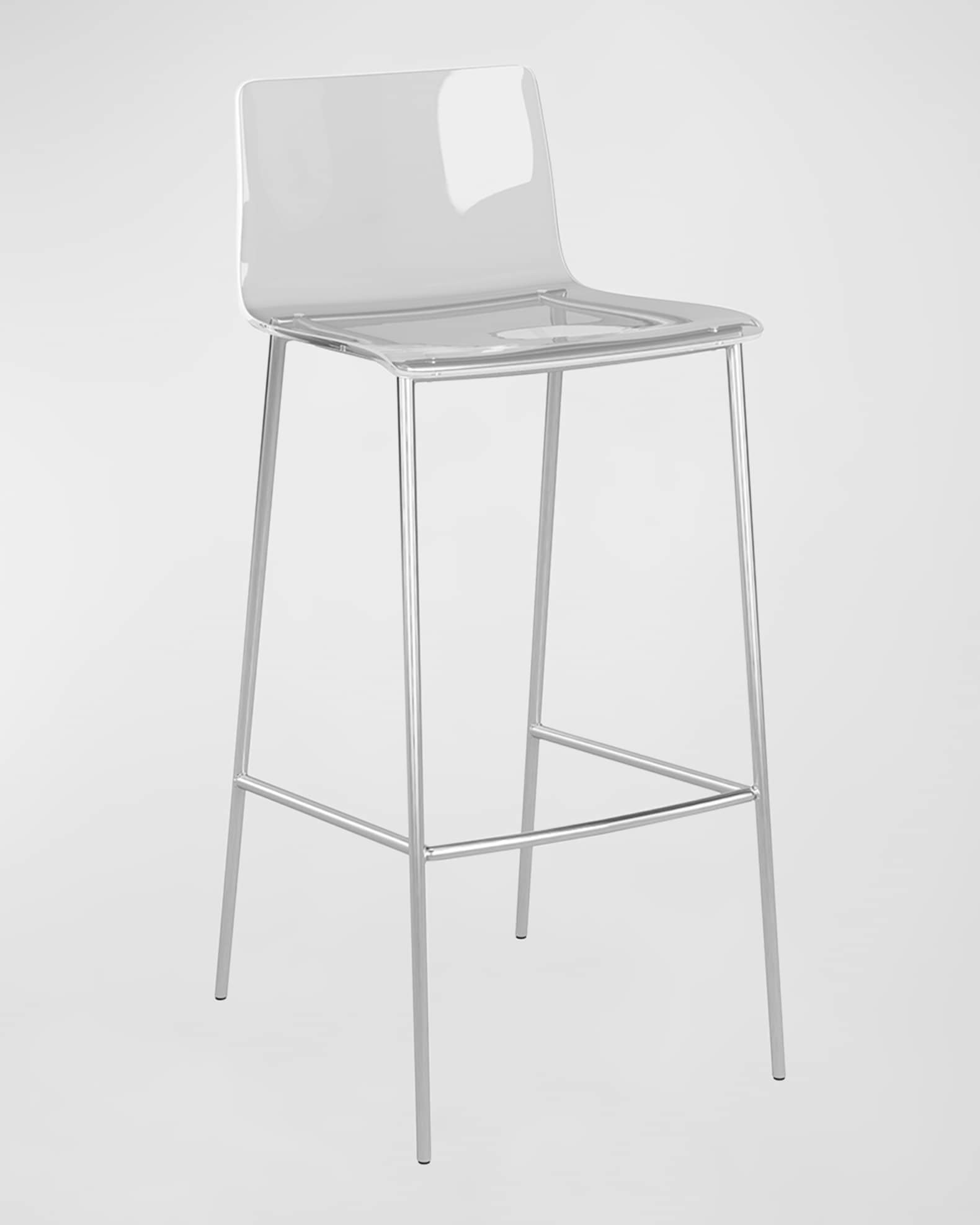Acrylic bar stools discount set of 2