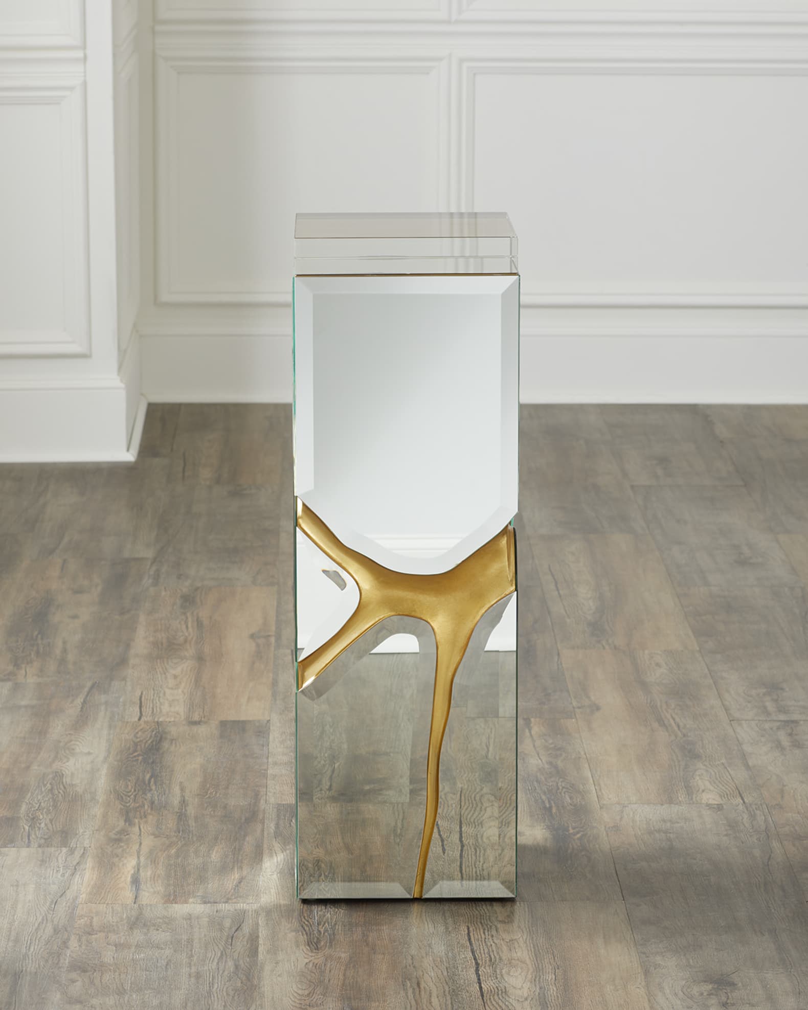 John Richard Collection Ravine Beveled Mirror Pedestal III Horchow
