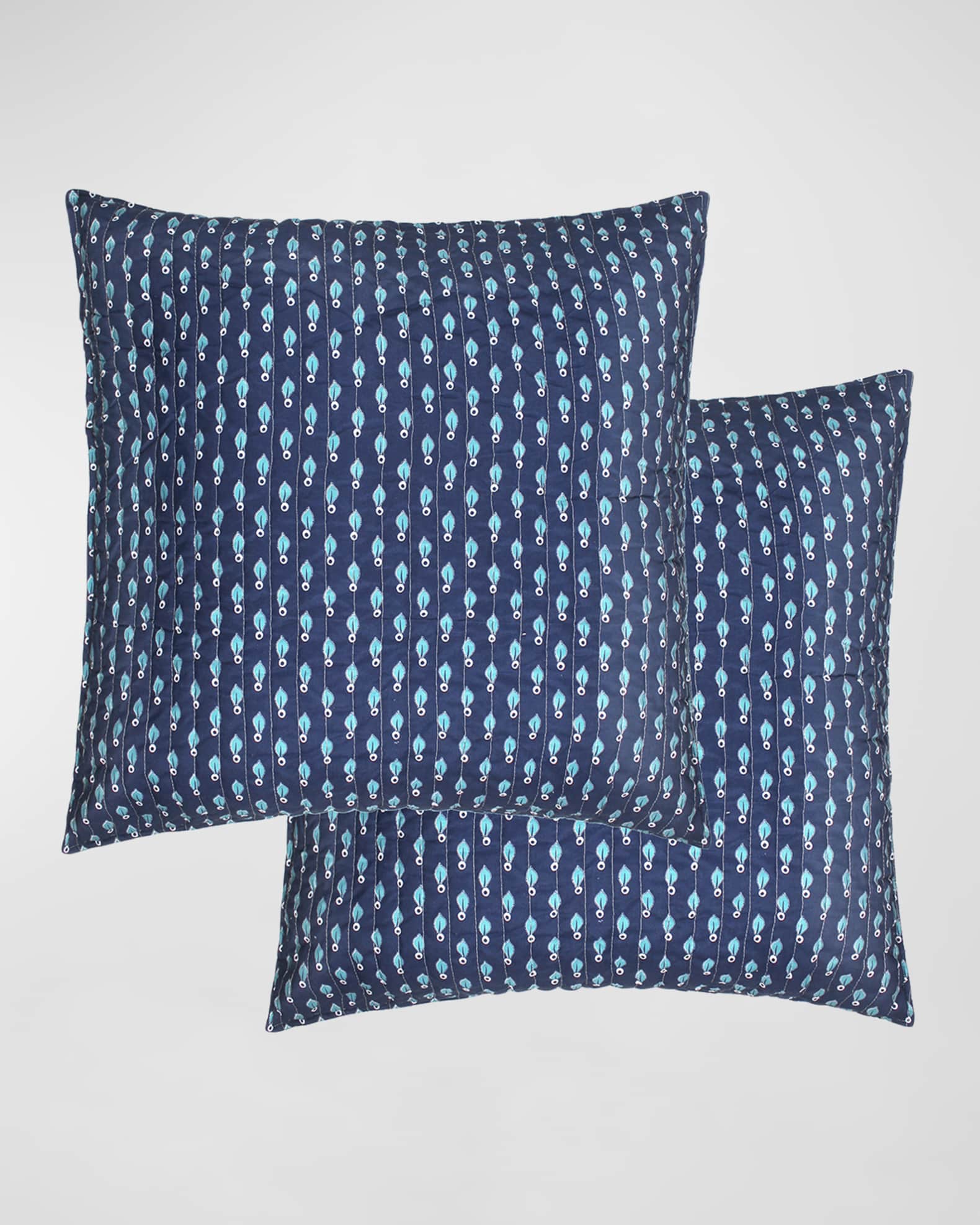 Levtex Nanette Euro Shams Set of 2 Horchow