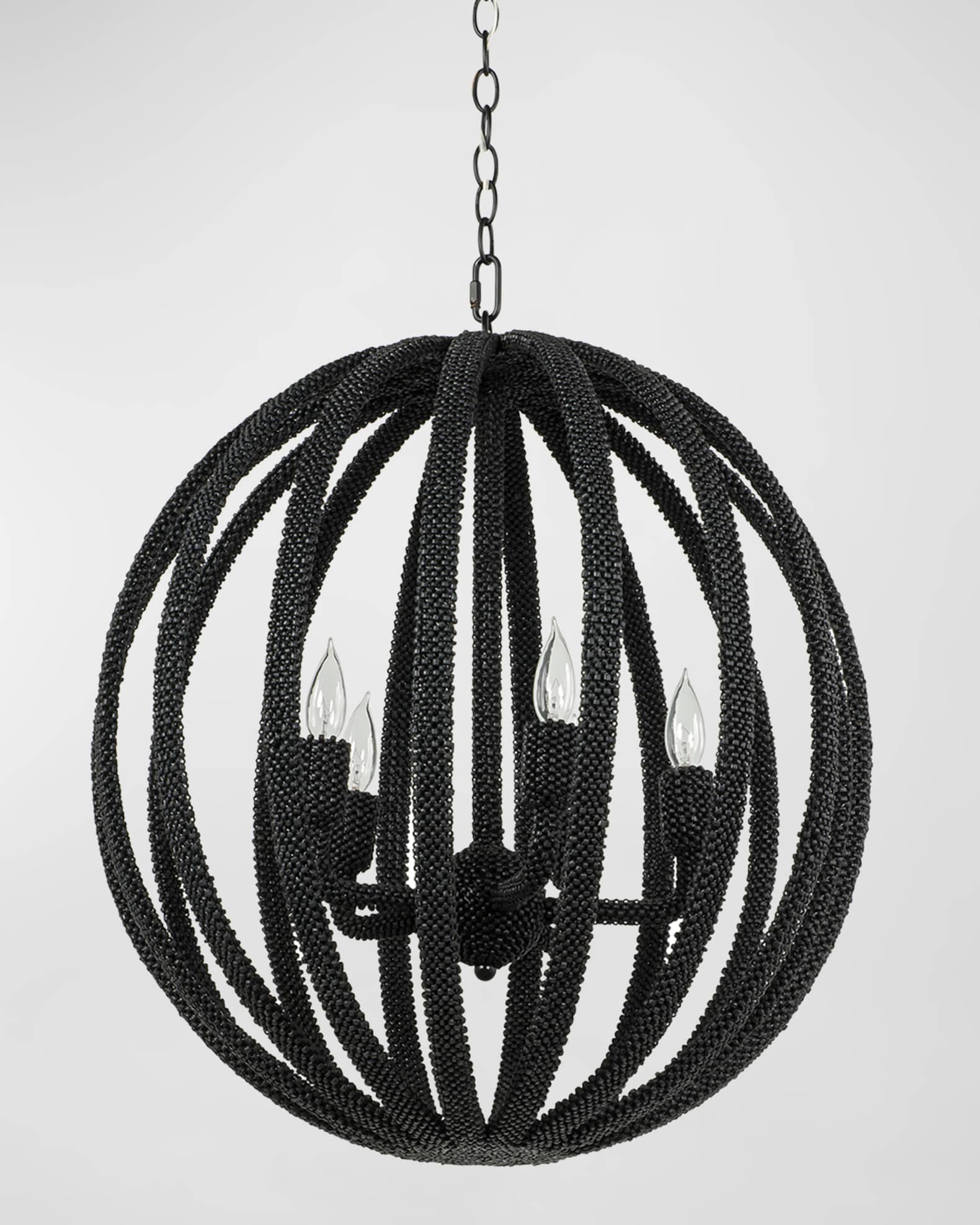 Palecek Madera Coco Chandelier Horchow