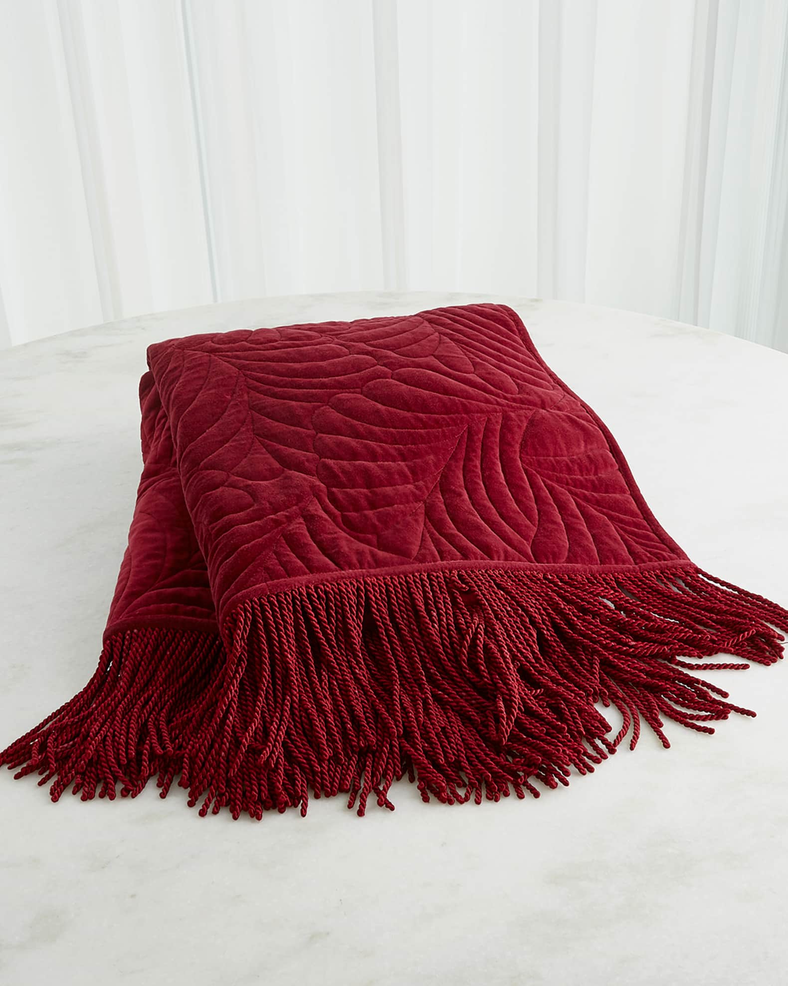 Velour throw best sale