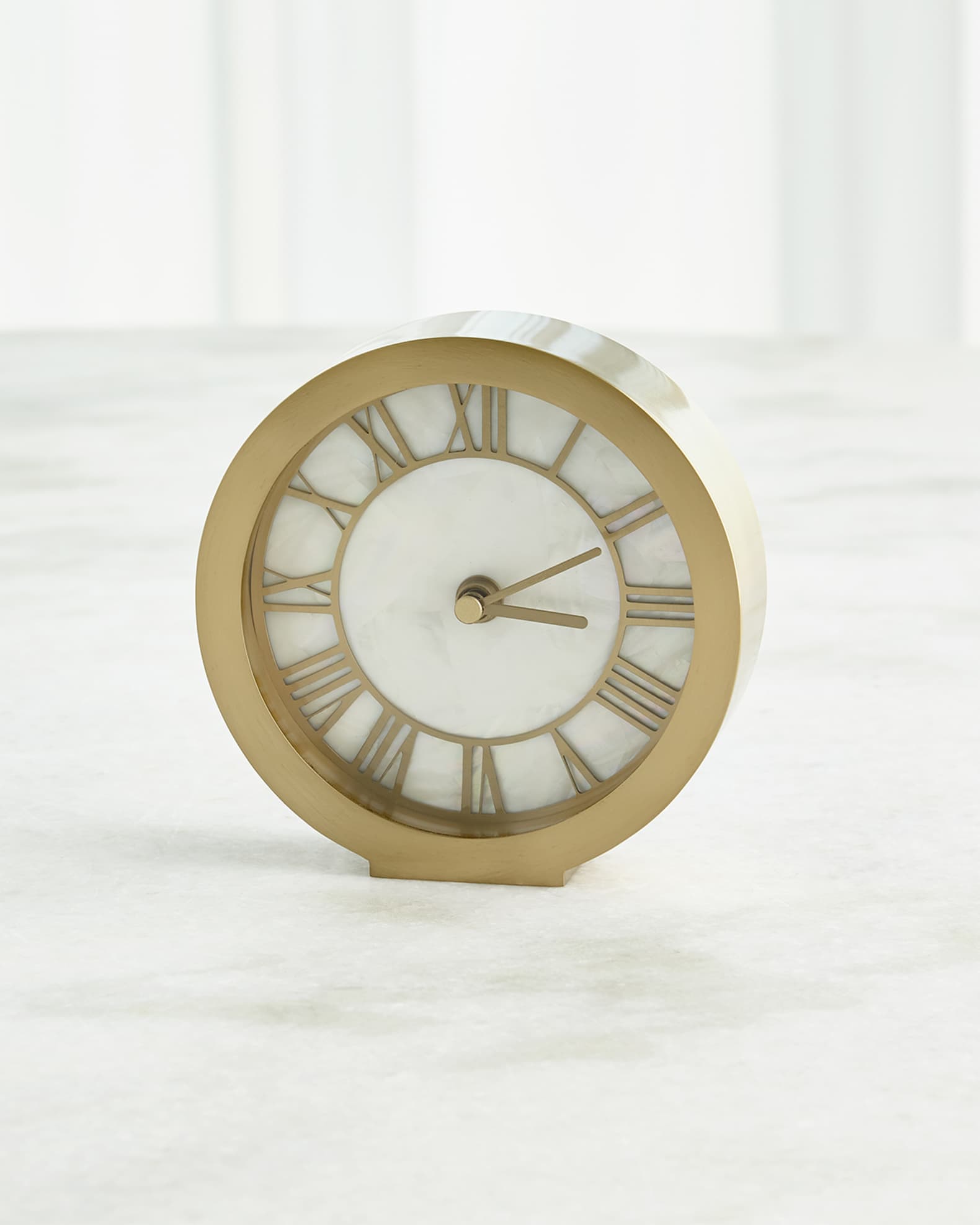 Global Views Mother-of-Pearl Clock 