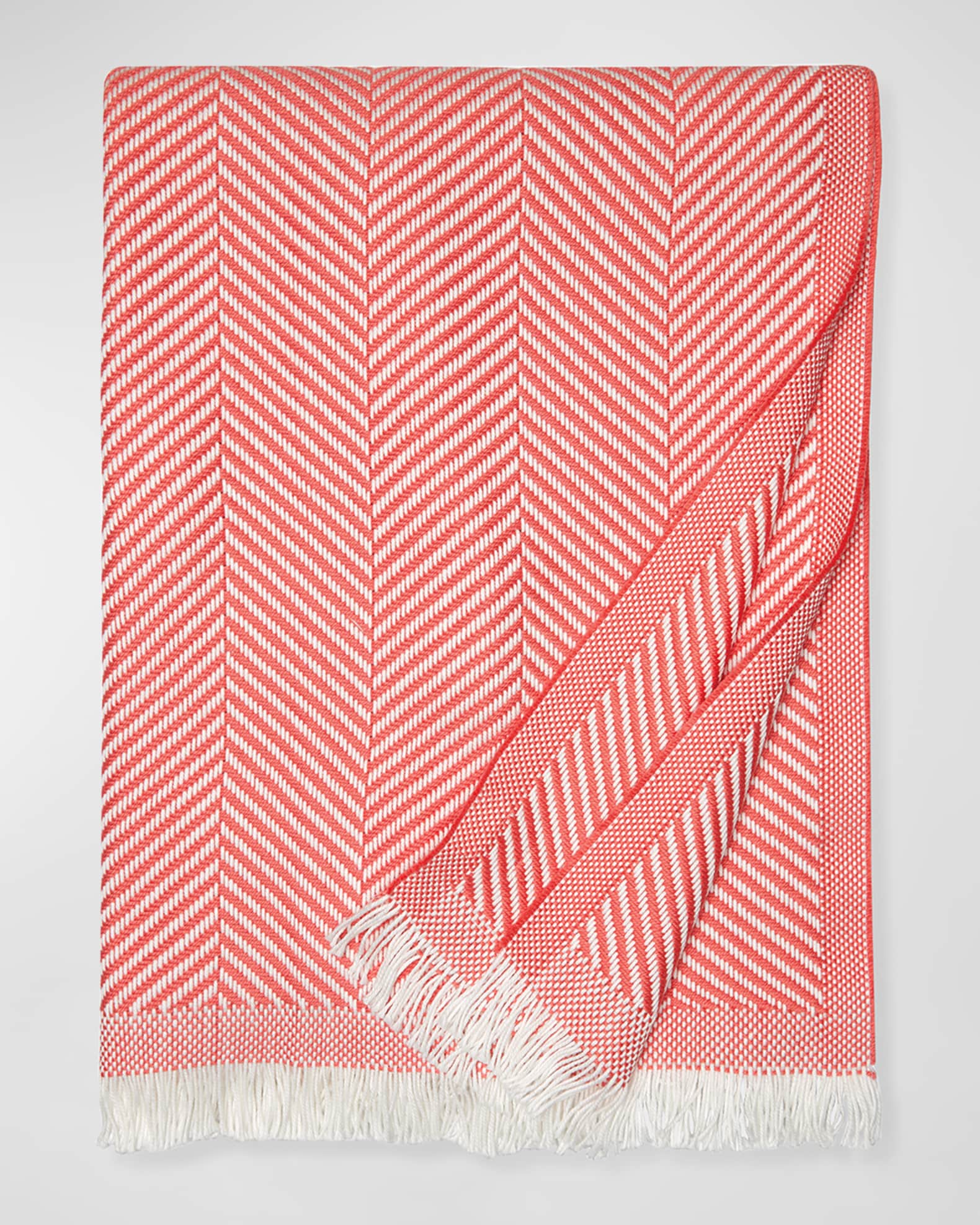 Sferra herringbone throw shop