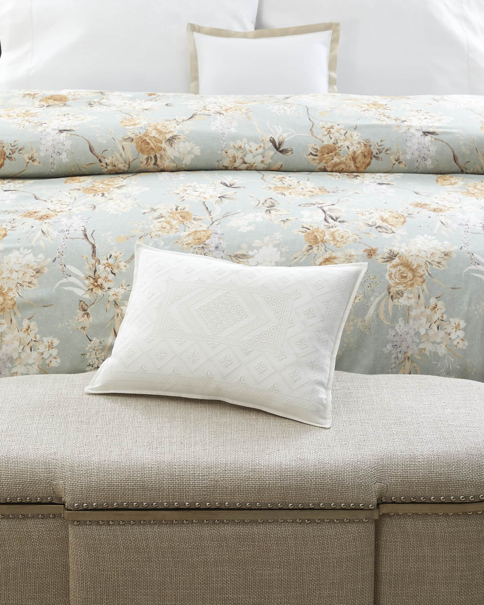 Designers Guild Tarbana Damask Natural European Sham