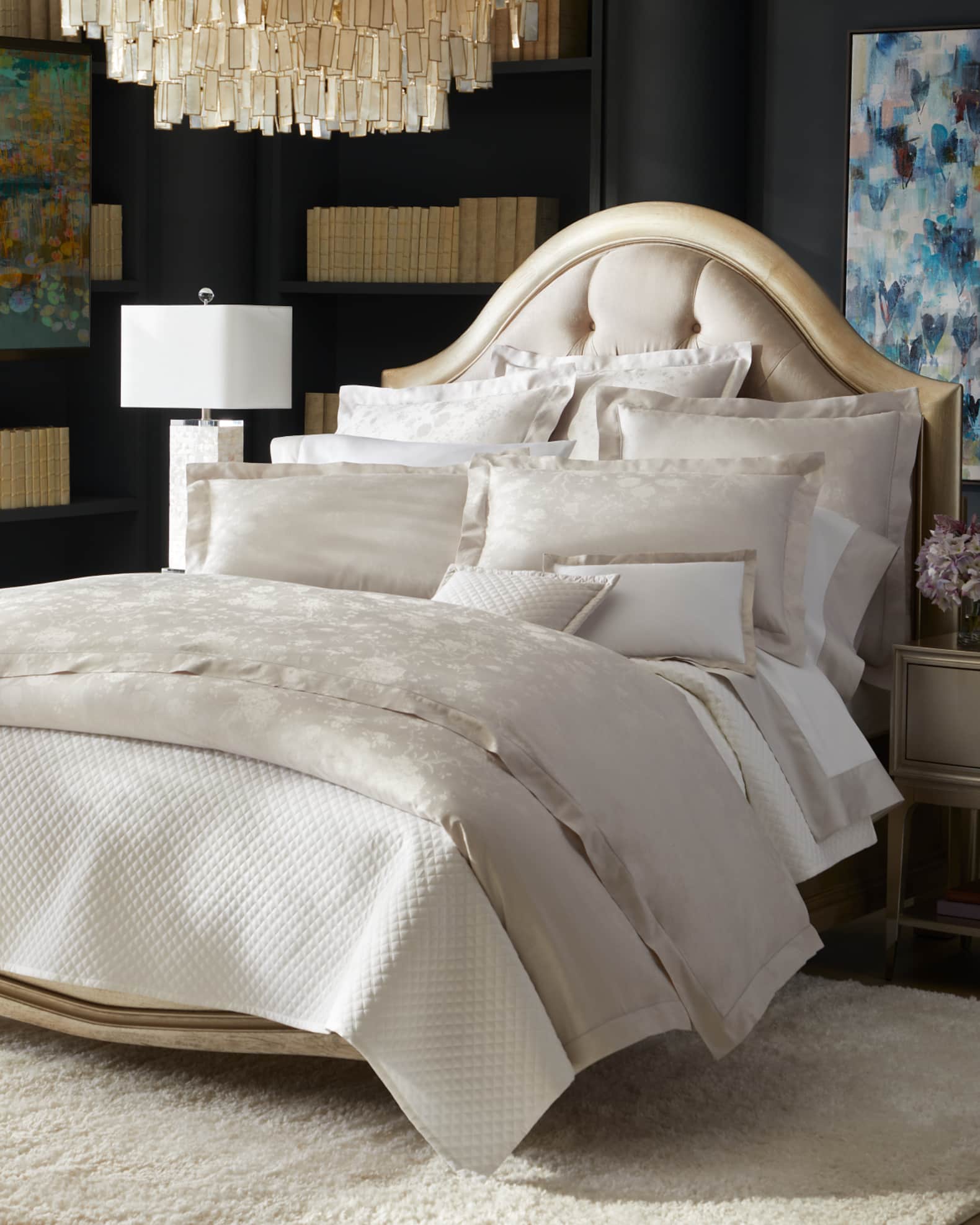 Ralph Lauren Home Organic Cotton Bethany Jacquard Euro Sham