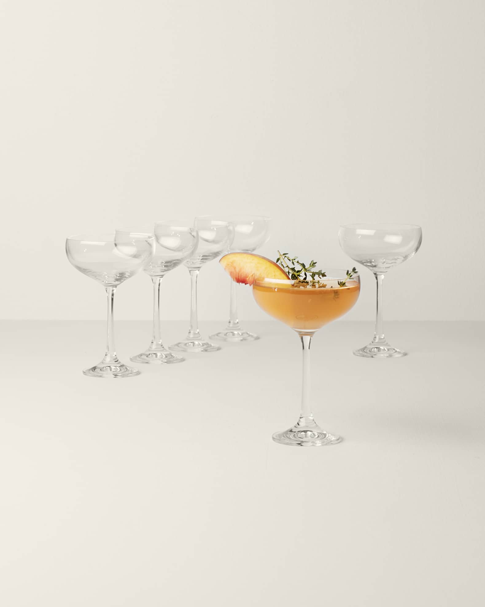 Lenox Tuscany Classics Coupe Cocktail Glass Set, Set of 6
