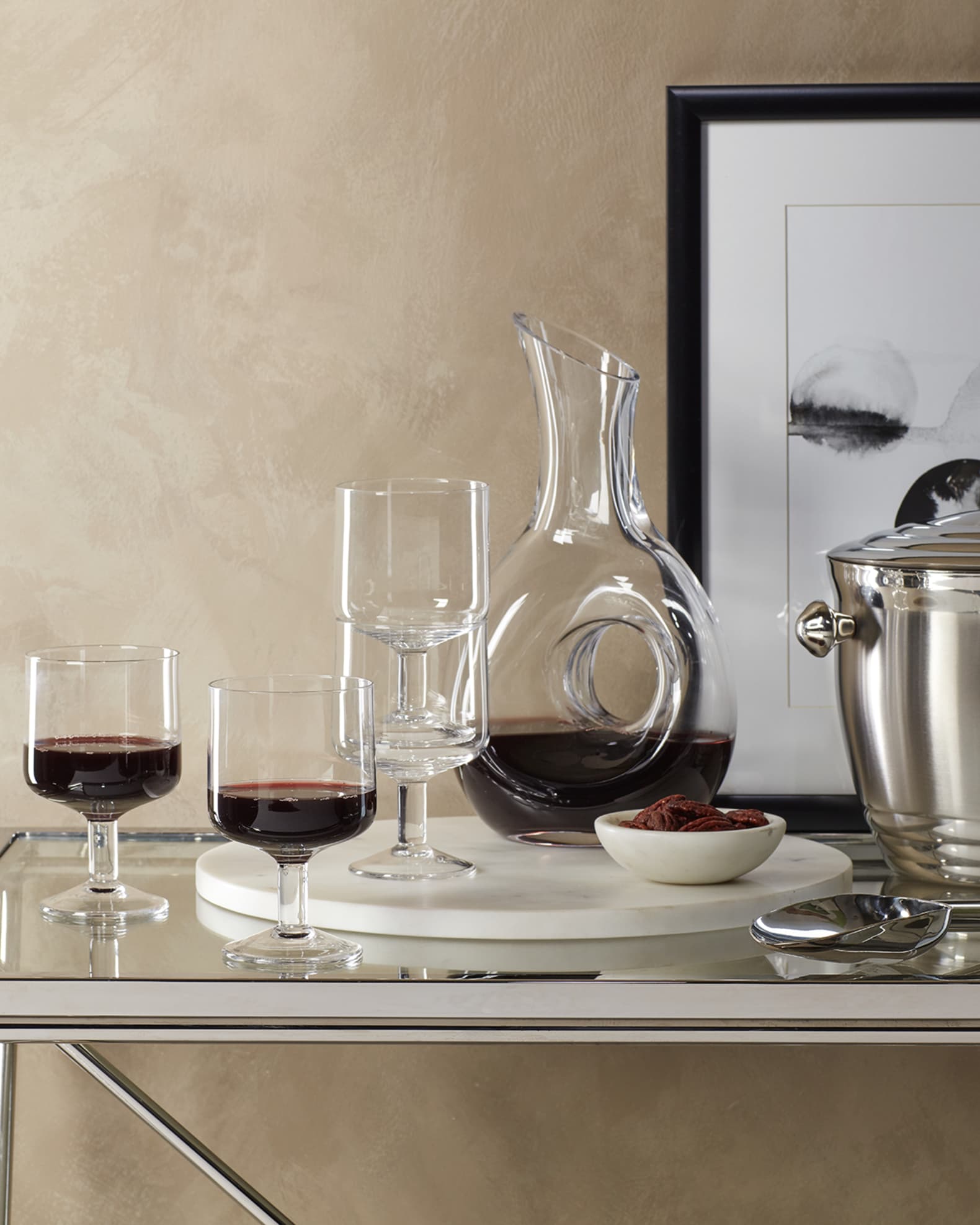Lenox Tuscany Classics Stackable Wine Glasses, Set of 4