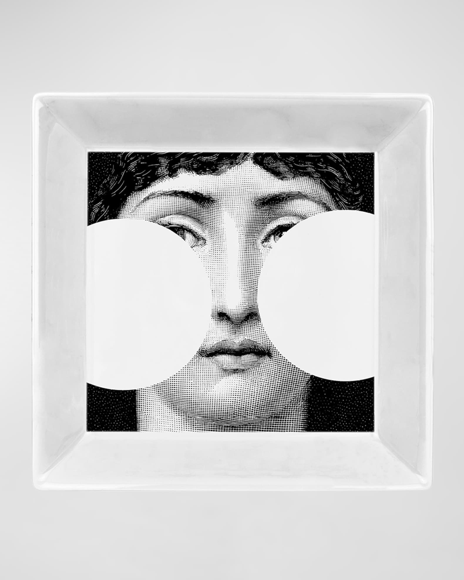 Fornasetti Plate - White