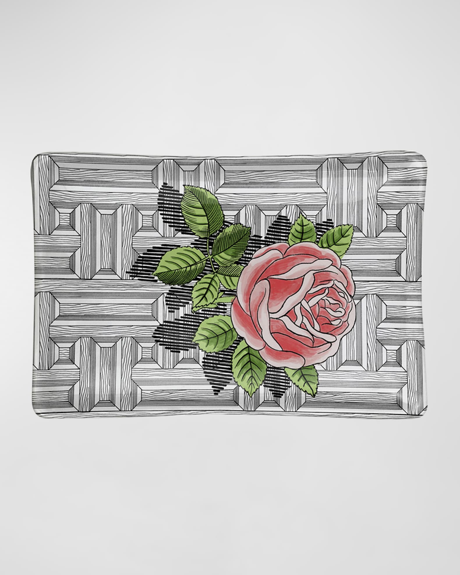 Fornasetti Rectangular Ashtray - Musciarabia