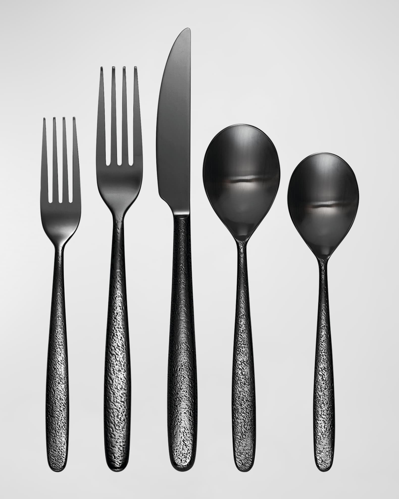 Oneida Storm Black 20 Piece Everyday Flatware Set Horchow