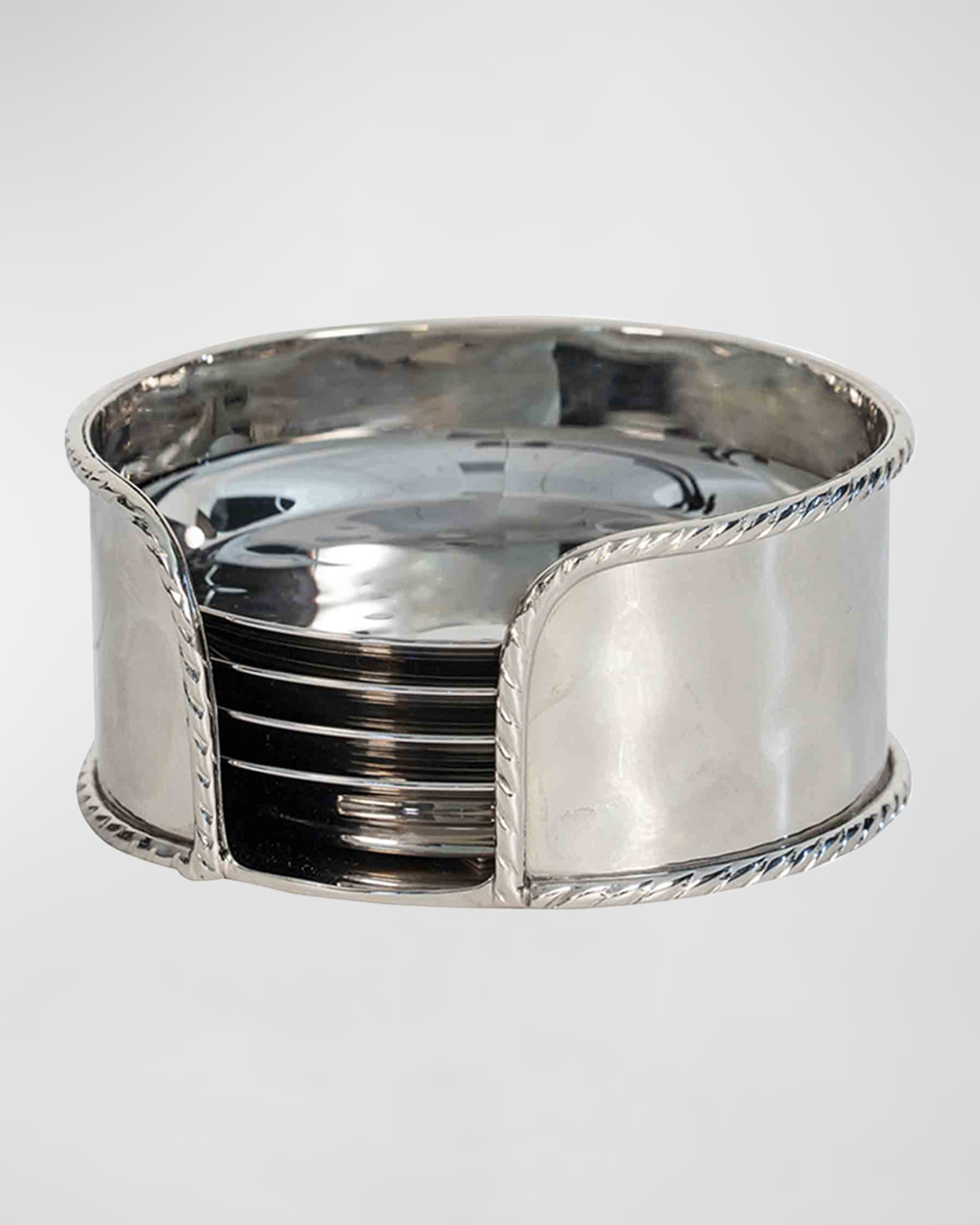 Juliska Graham Stainless Steel Coasters Horchow