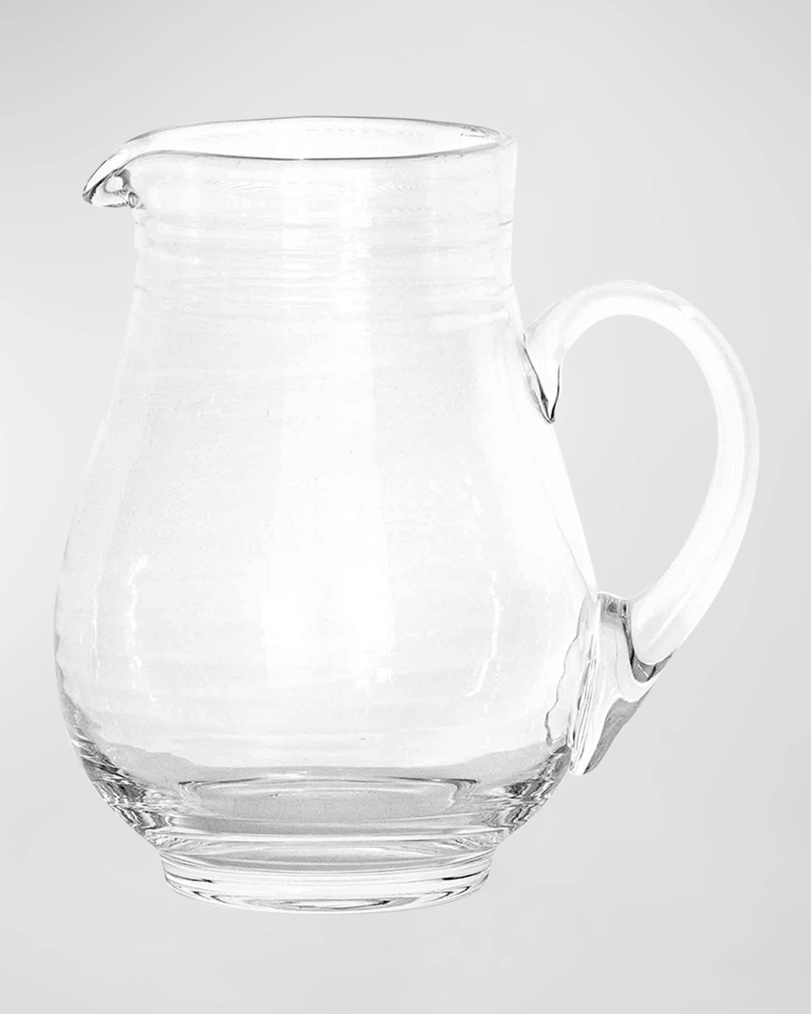 Clear Small Glass Pitcher
