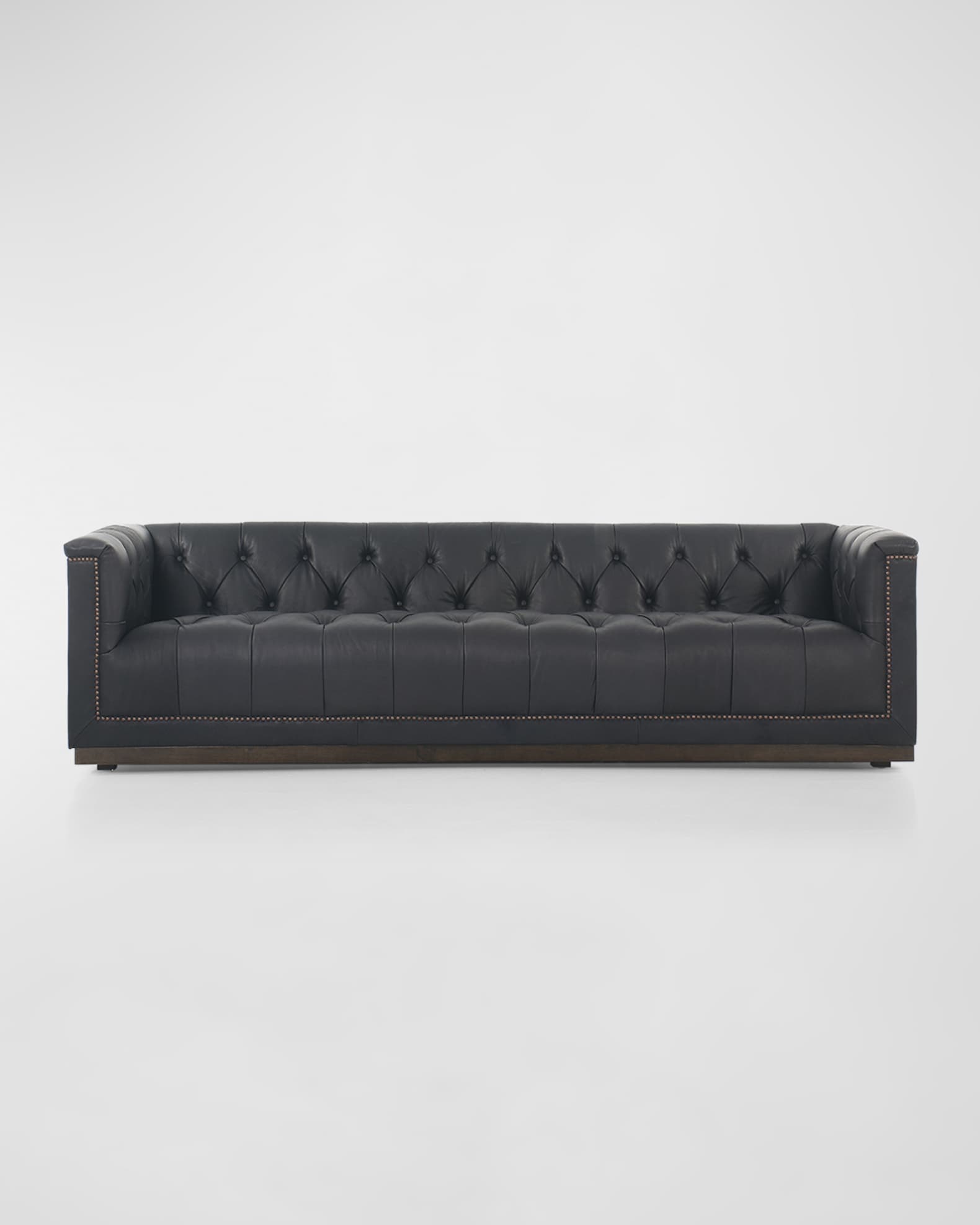 Four Hands Maxx Leather Sofa 95