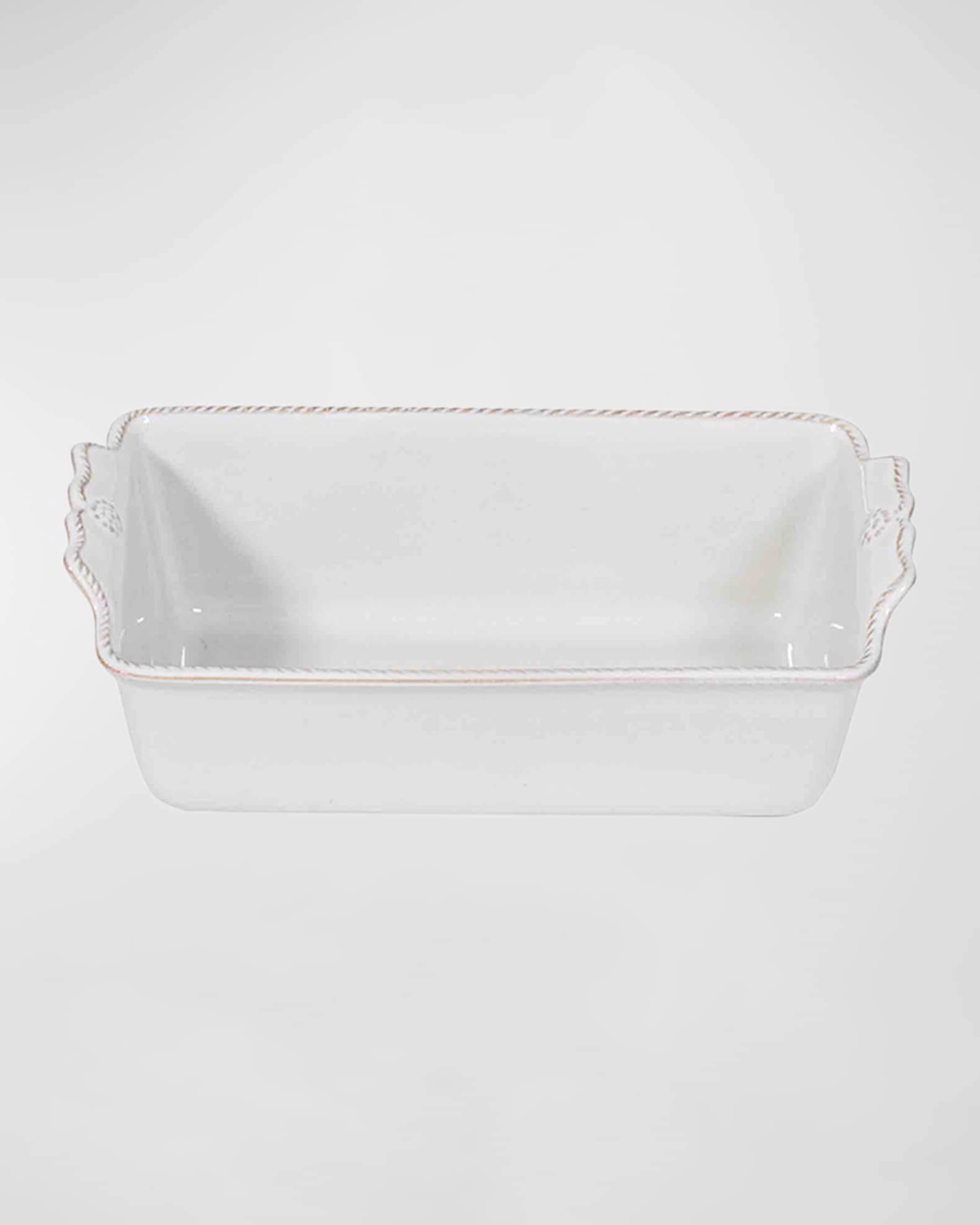 Juliska Berry & Thread Loaf Pan - Whitewash