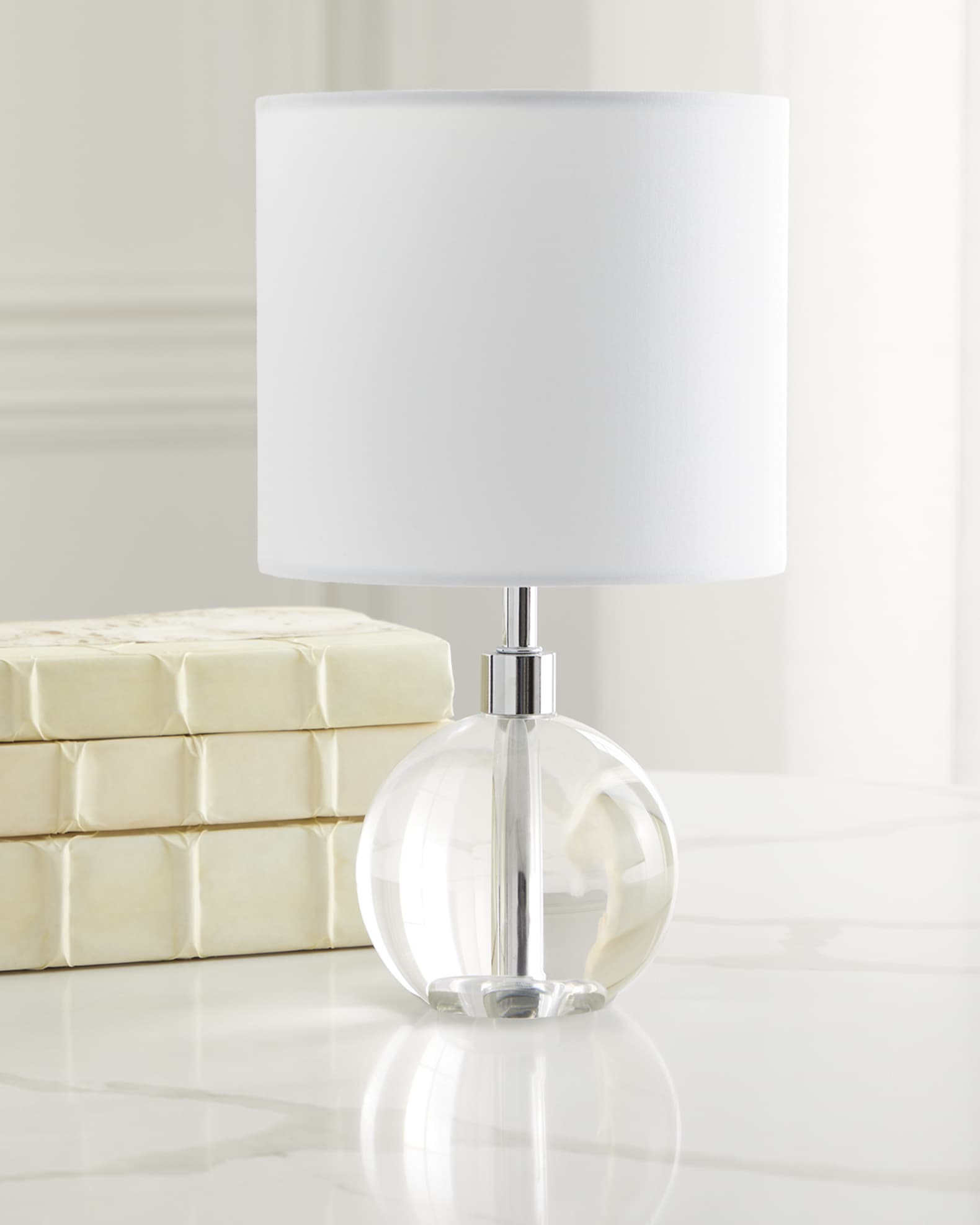 Glass orb lamp online