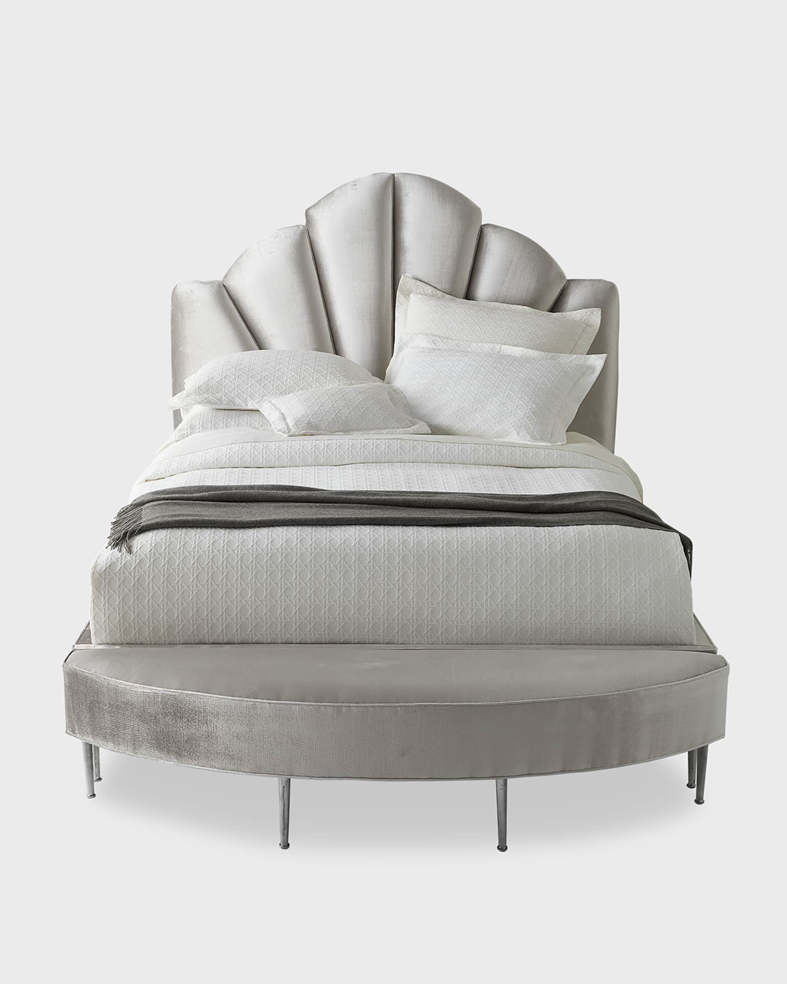 Haute House Kennedi King Platform Bed Horchow