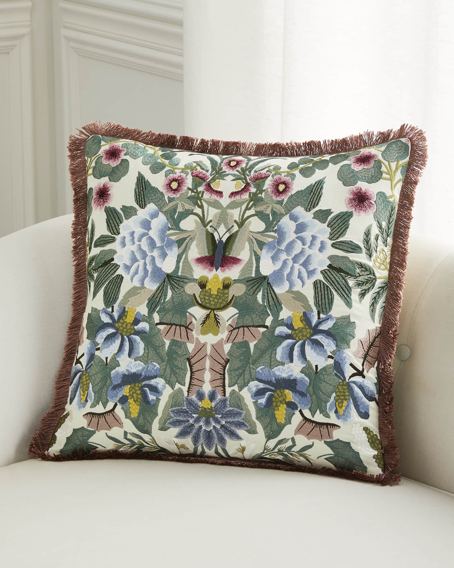 Damask cushion deals