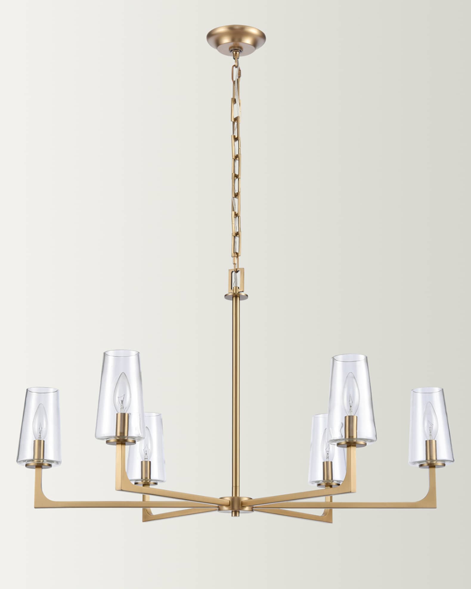 Visual Comfort Signature Rigby XL 6-Light Chandelier by Marie Flanigan - 38