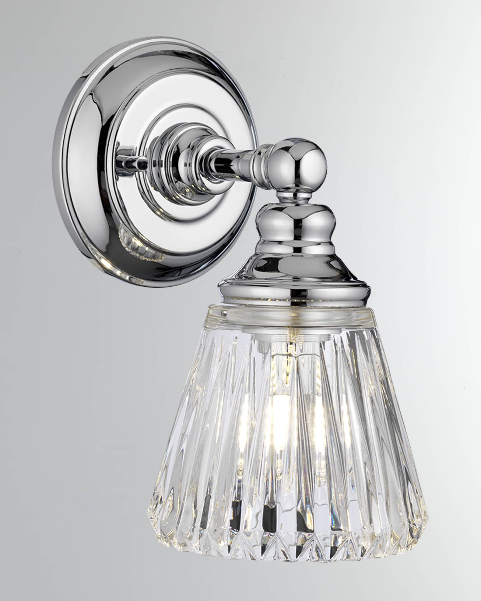 Lucas + McKearn Keynes 1-Light Bath Light - 10"
