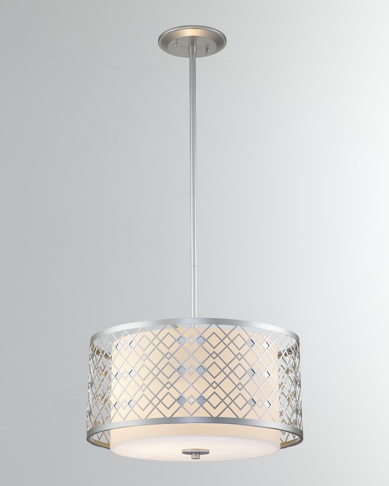 Lucas + McKearn Ziggy Large Pendant Light in Lacquered Gold 