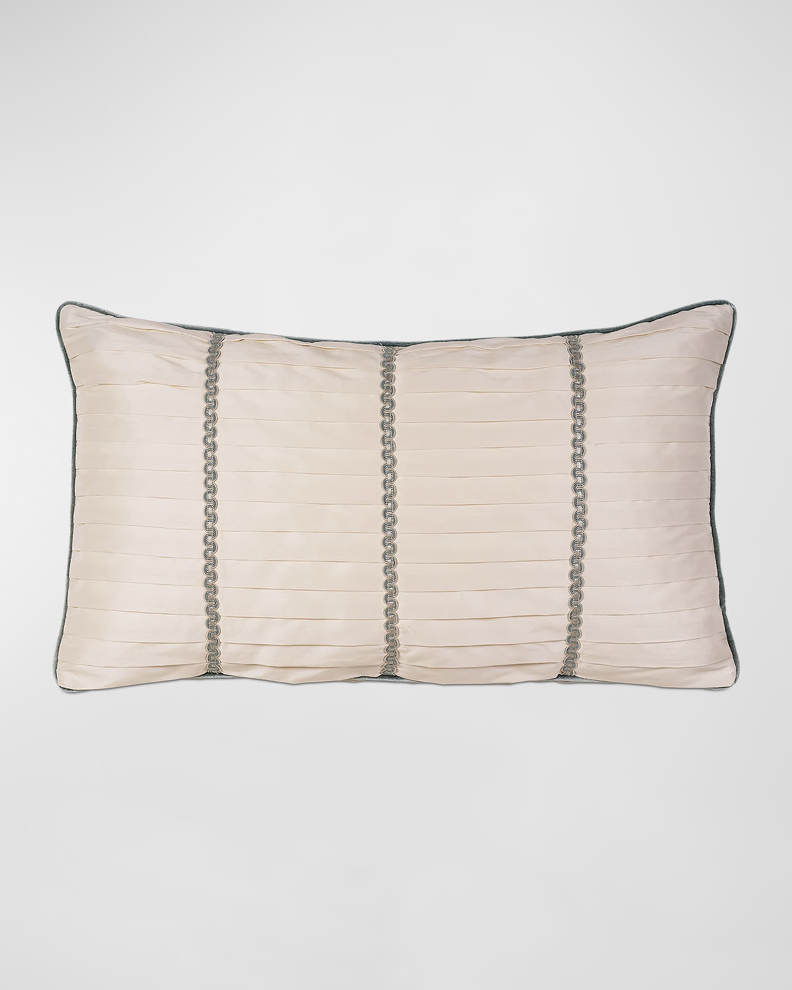 Eastern Accents Edris Ivory Bolster Pillow 15 x 26